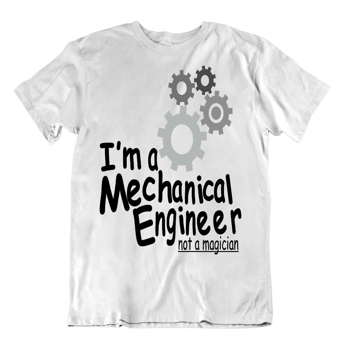 T-Shirt I Am A Mechanical Engineer Herren lustiges Hersteller-T-Shirt - Bild 8 von 8