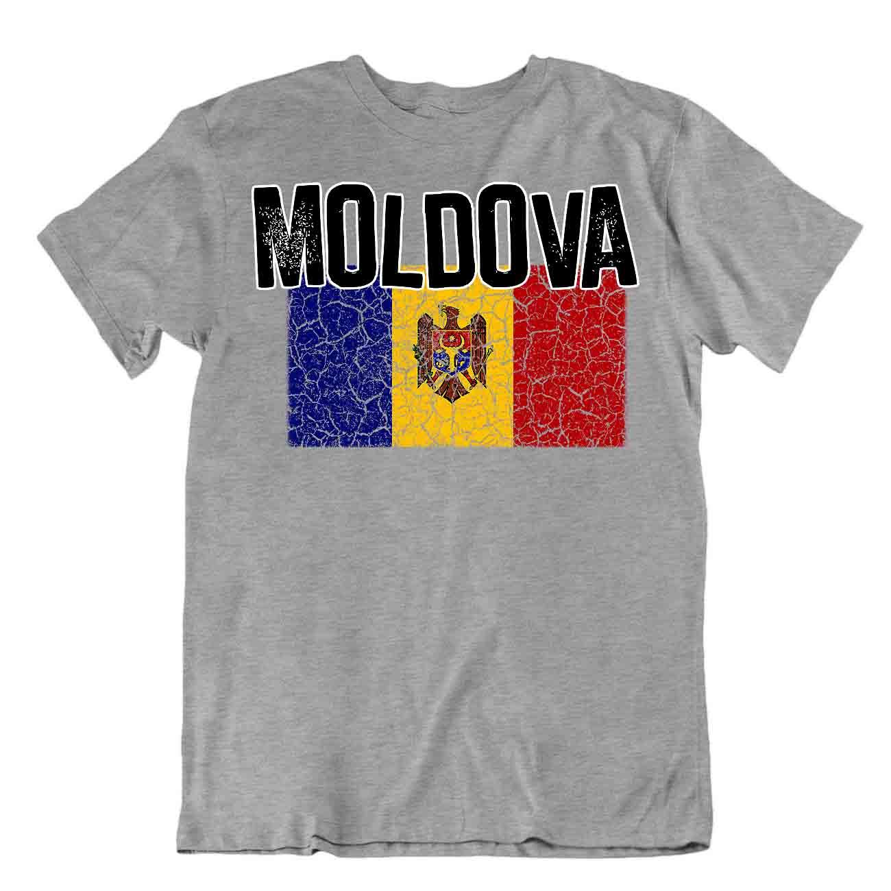 Camiseta Bandera Moldavia Moda Country Souvenir Regalo Camiseta Logotipo del Orgullo - Imagen 5 de 8