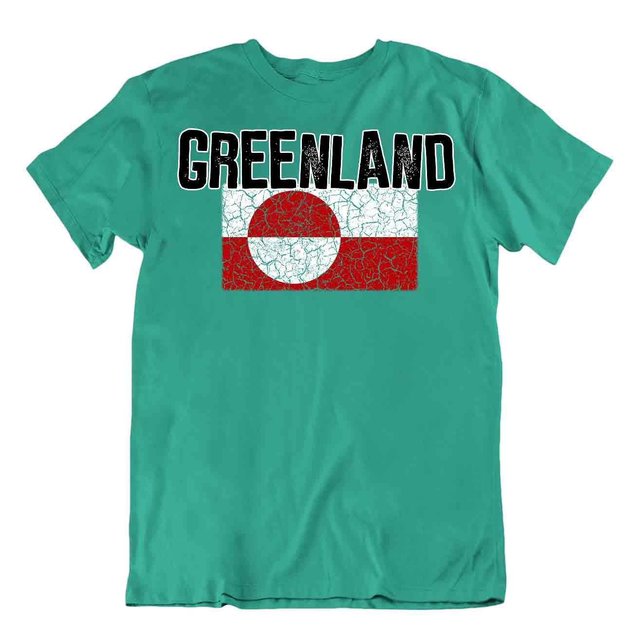 Camiseta Bandera Groenlandia Moda País Souvenir Regalo Camiseta Logotipo del Orgullo - Imagen 4 de 8