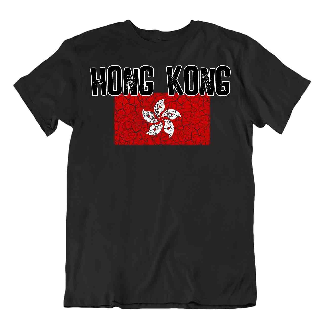 Camiseta Bandera Hong Kong Moda Country Souvenir Regalo Camiseta Logotipo del Orgullo - Imagen 2 de 8