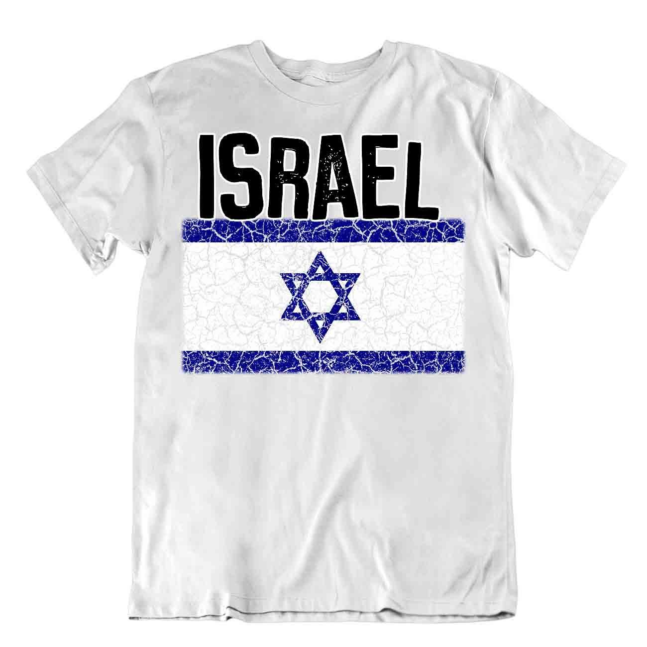 Camiseta Bandera Israel Moda País Recuerdo Regalo Camiseta Logotipo del Orgullo - Imagen 8 de 8