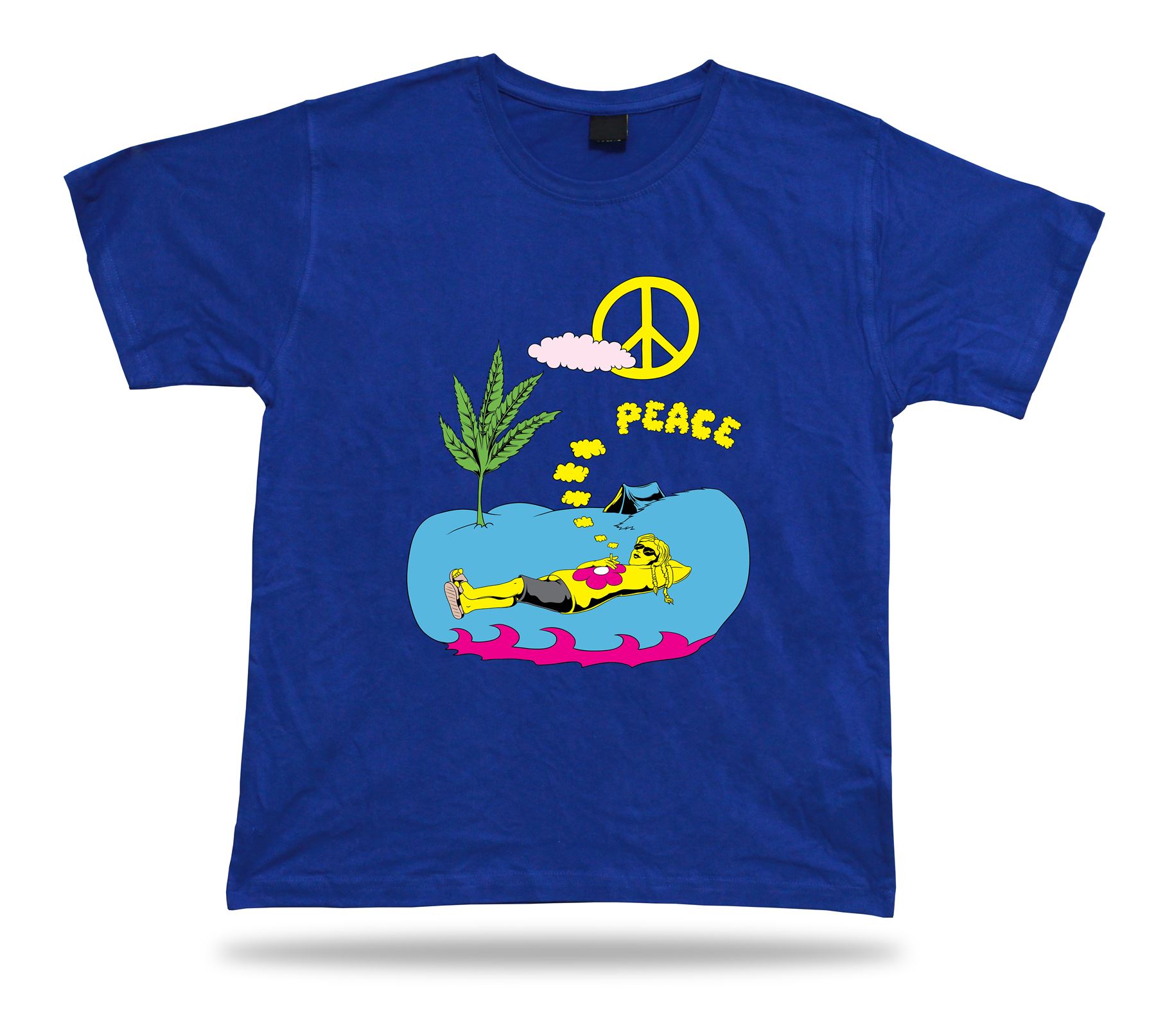 Nature Peace on Earth Elegante Moderna Camiseta Diseño Regalo Ropa Idea - Imagen 3 de 8