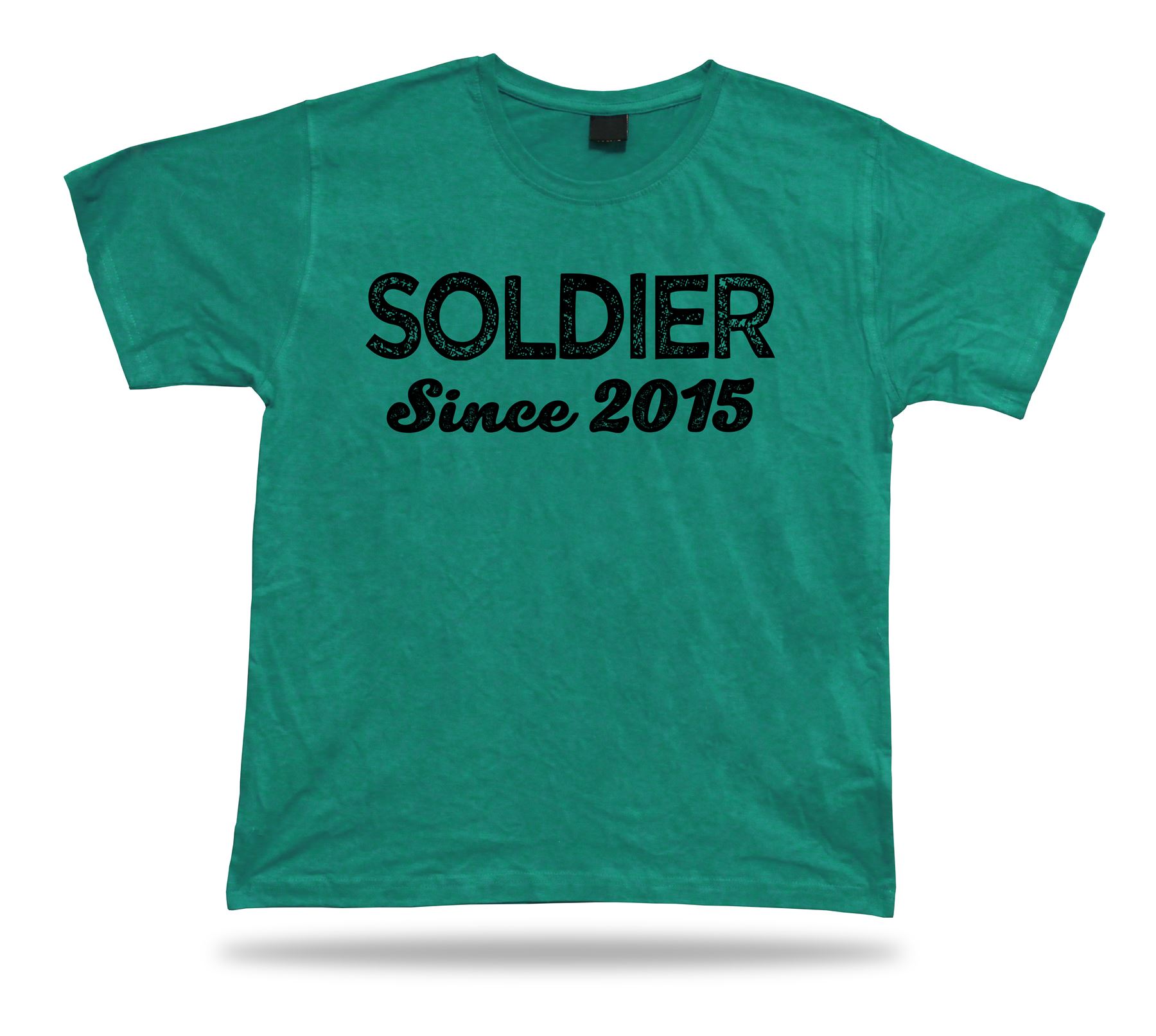 Soldier SINCE 2015 Awesome No1 best T shirt super Gift Idea birhday present Tee - Picture 4 of 8