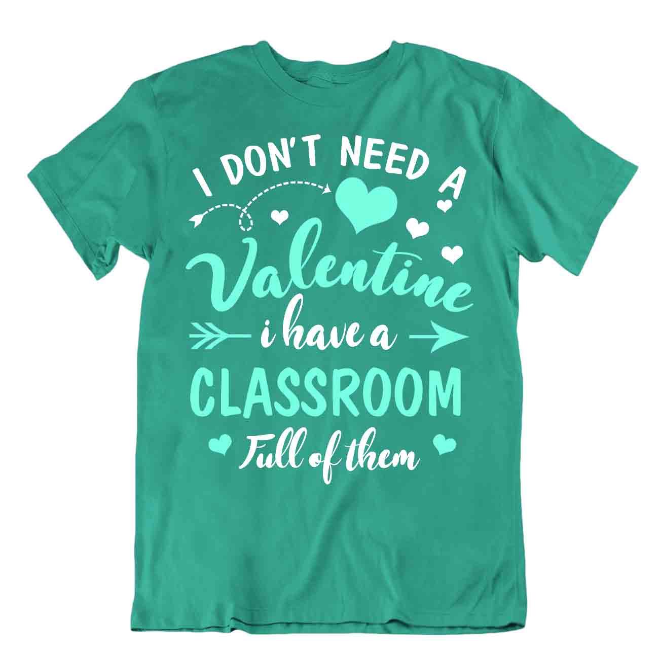 Teacher Valentine T-Shirt Awesome Classroom Gift Tshirt Best Lecture Shirt - Picture 4 of 8