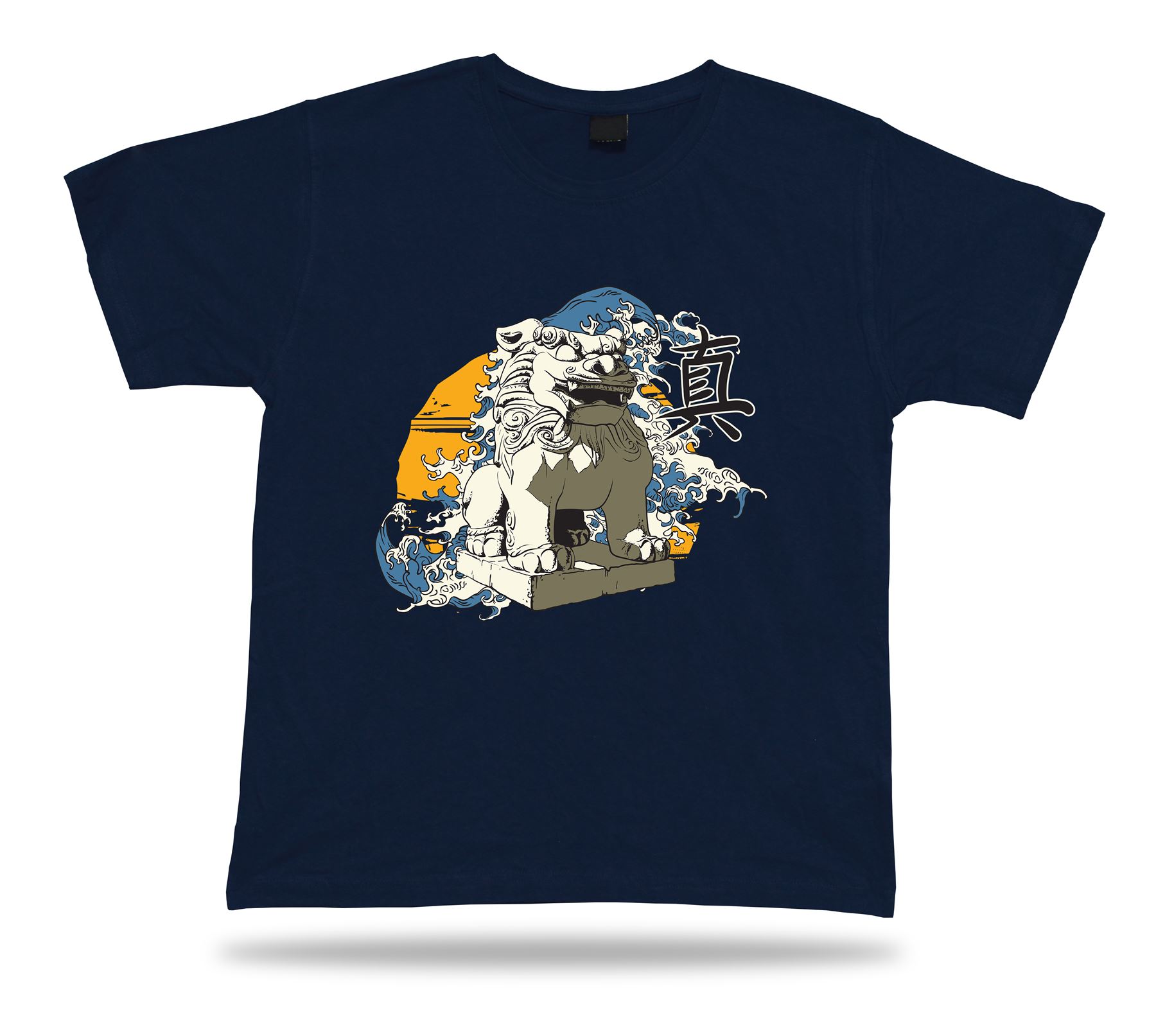 T-shirt maglietta tricot unisex ciondolo divertente teschio boldog mostri regalo speciale tessuto - Foto 6 di 8
