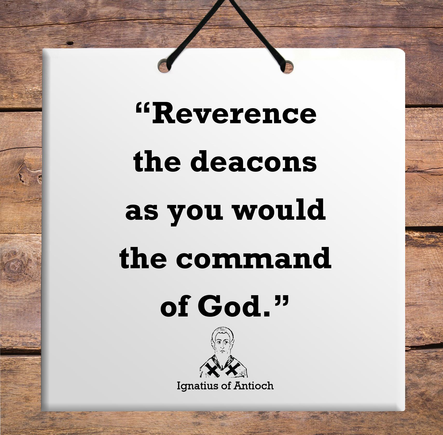 Ignatius of Antioch Unique Home Quote BAR DECOR Amazing Online Deal for You - Picture 28 of 31