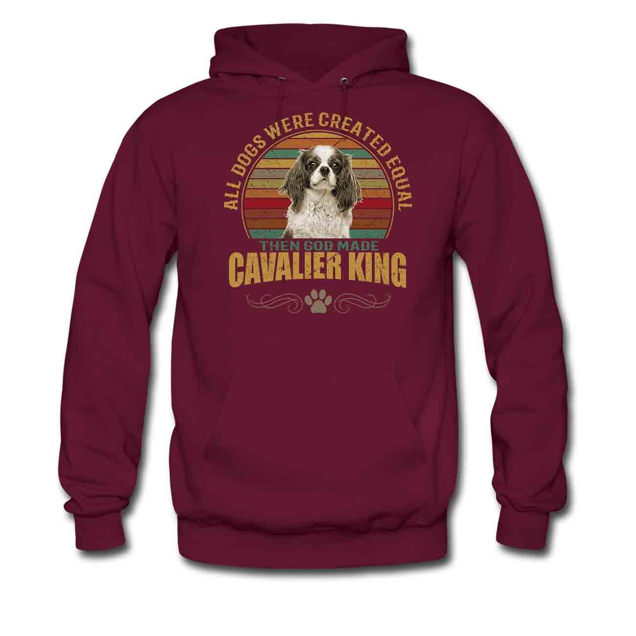 Cavalier King Dog My Best Friend Hoodie Awesome Soft Sweatshirt Pet Lovers BBF - Picture 4 of 6