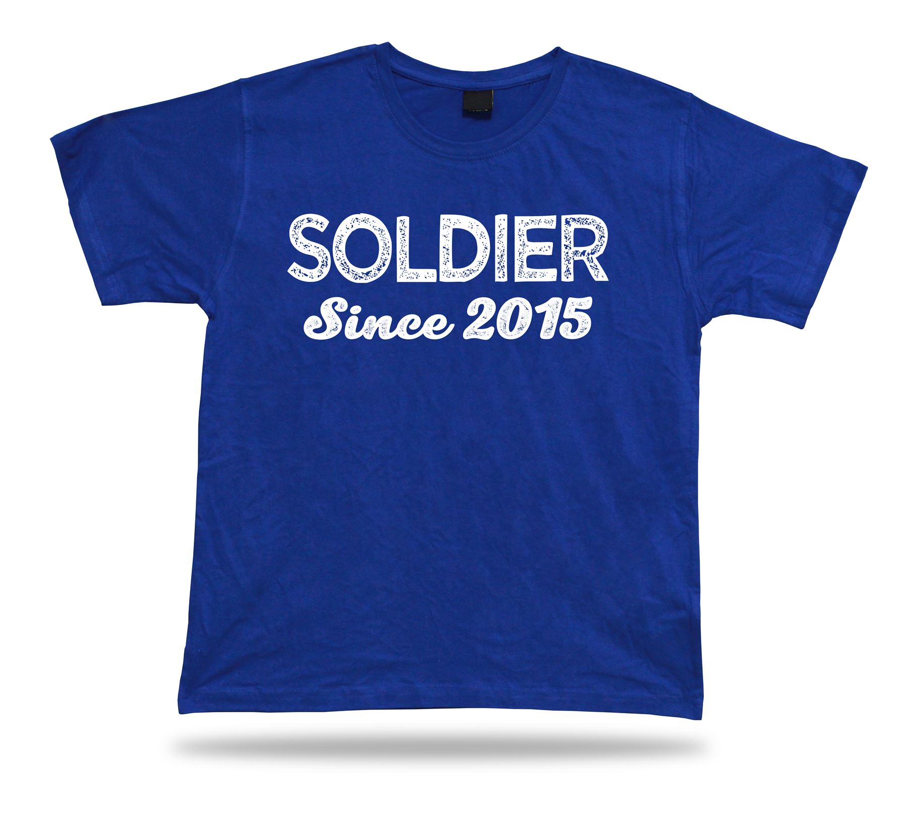 Soldier SINCE 2015 Awesome No1 best T shirt super Gift Idea birhday present Tee - Picture 3 of 8