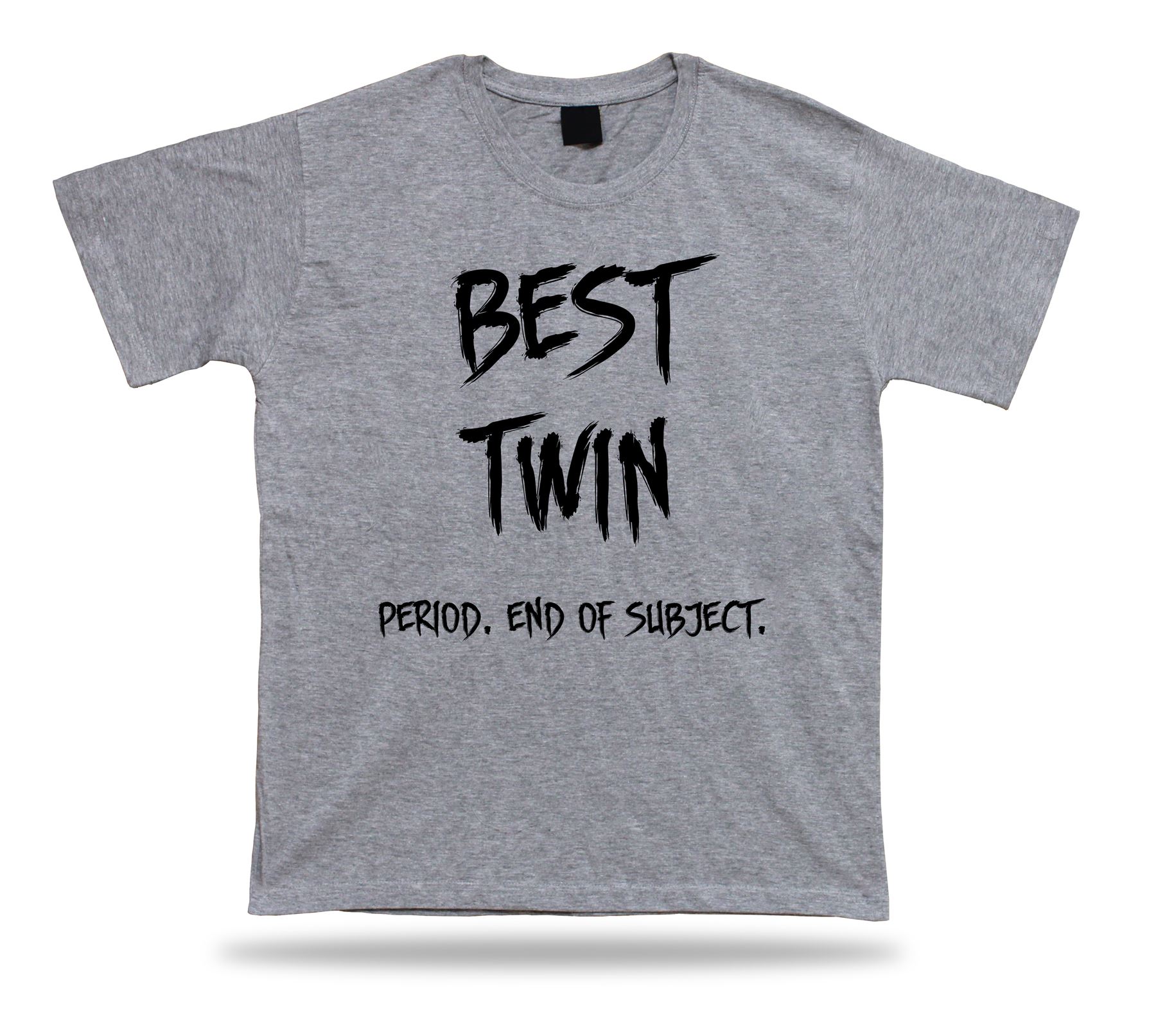 T-Shirt Ende des Motivs bester Anlass Geschenk tolles Twin BFF Familie Nr. 1 Glück T-Shirt - Bild 5 von 8