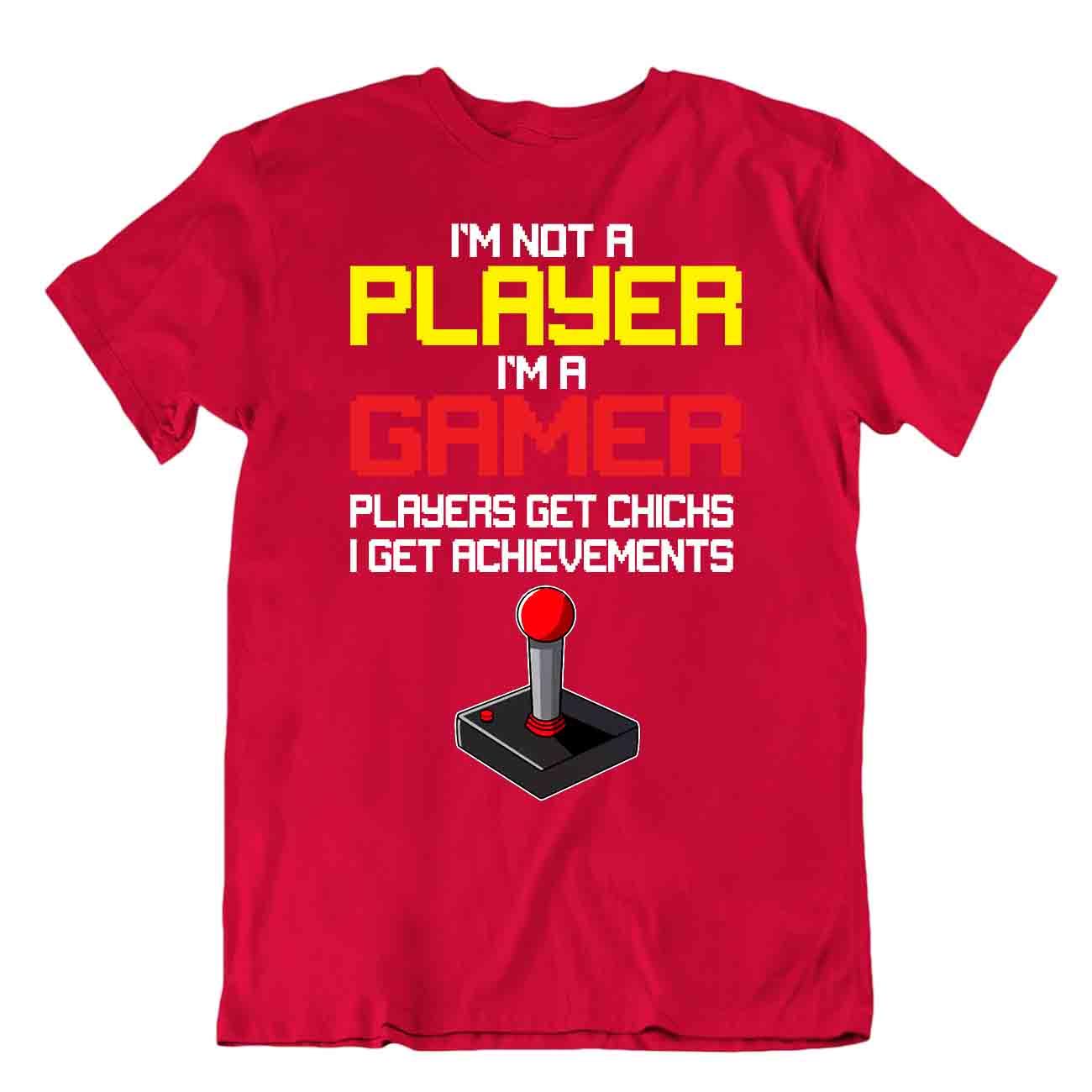 Camiseta I'm Not A Playrt I'm A Gamer Regalo Especial Camiseta - Imagen 7 de 8