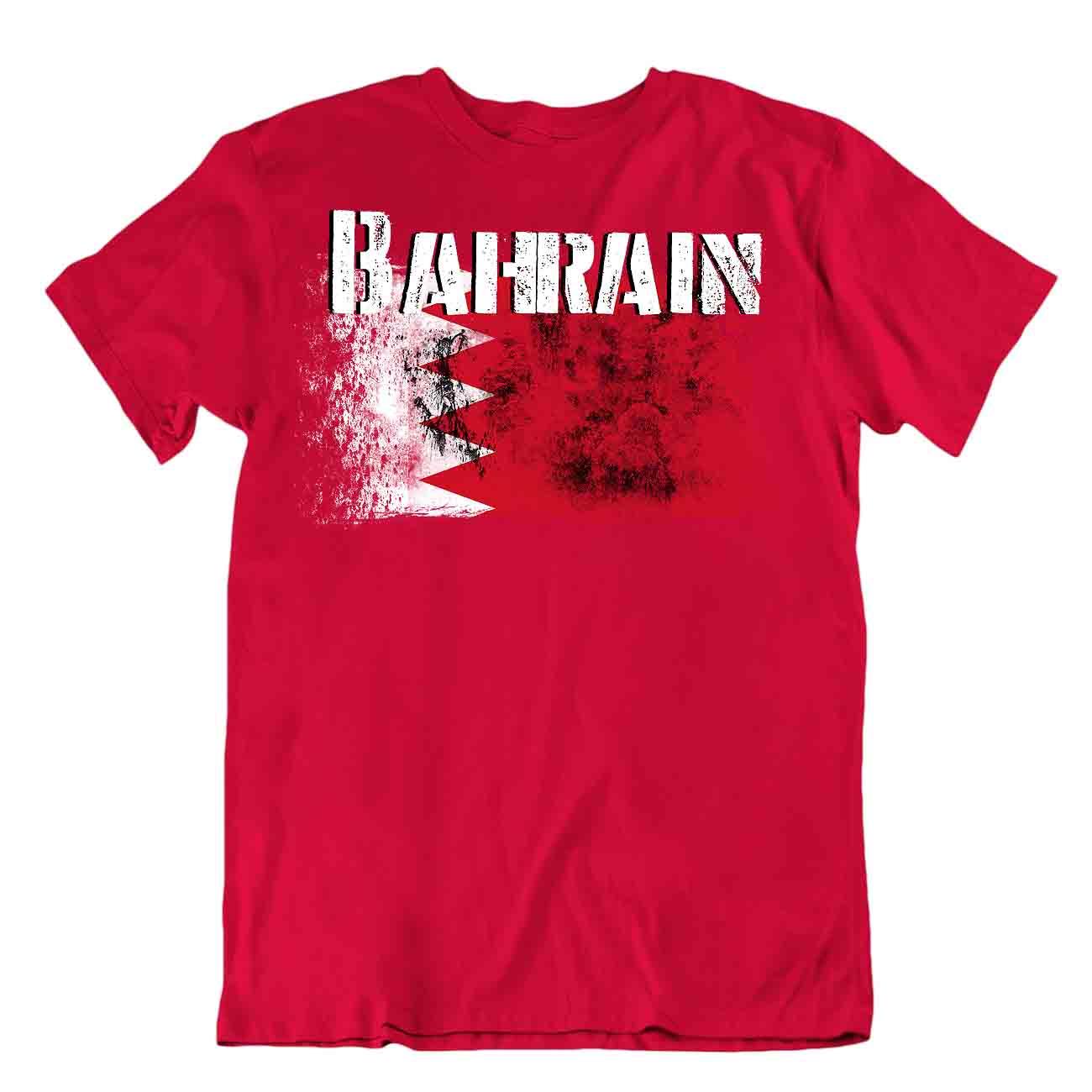 Camiseta Bahrein Banderas Pieza en T Viaje Recuerdo Blusa Té Bahrein Flag Tops Regalo - Imagen 34 de 43