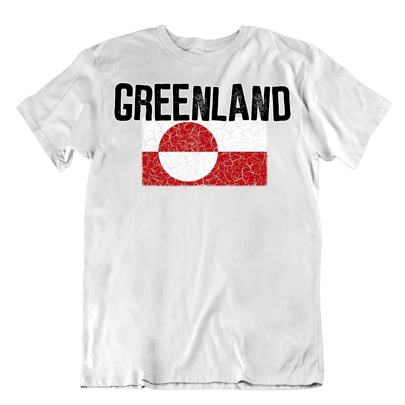 Camiseta Bandera Groenlandia Moda País Souvenir Regalo Camiseta Logotipo del Orgullo - Imagen 8 de 8