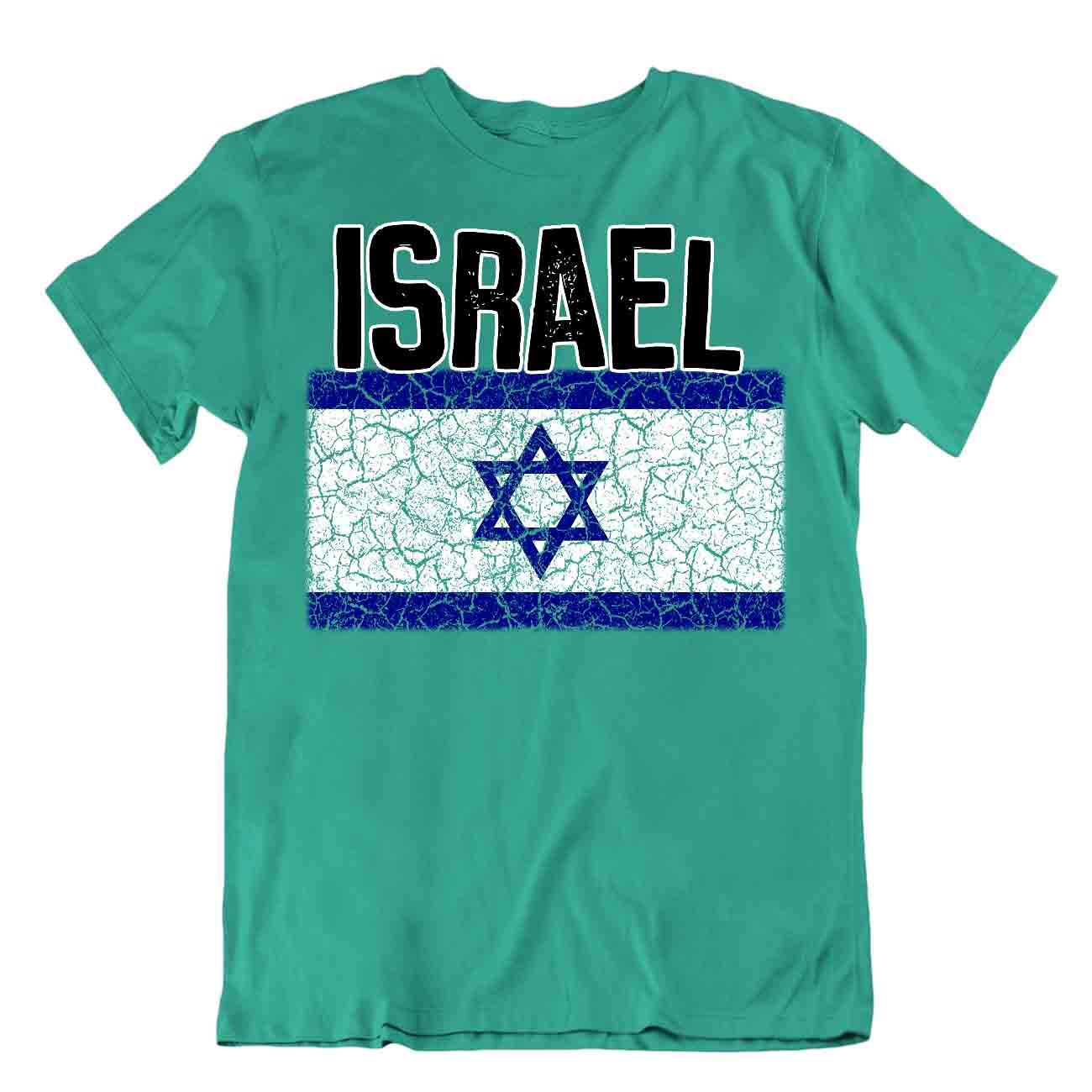 Camiseta Bandera Israel Moda País Recuerdo Regalo Camiseta Logotipo del Orgullo - Imagen 4 de 8