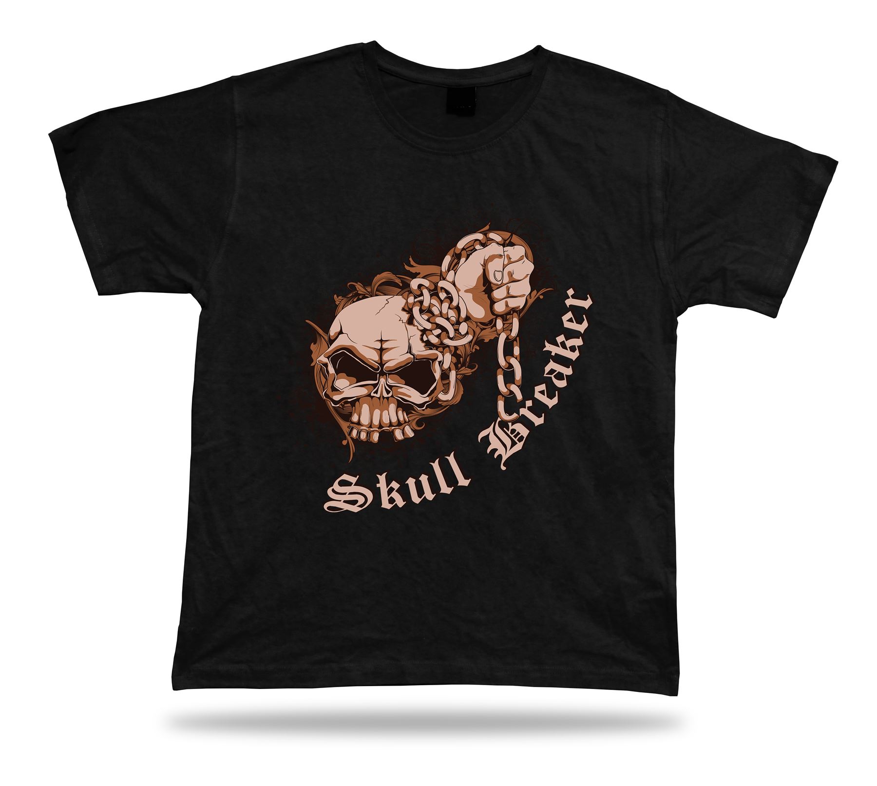 Skull breaker fashion Classic charm Apparel Soul gift T-shirt Tee tricote sale - Picture 2 of 8
