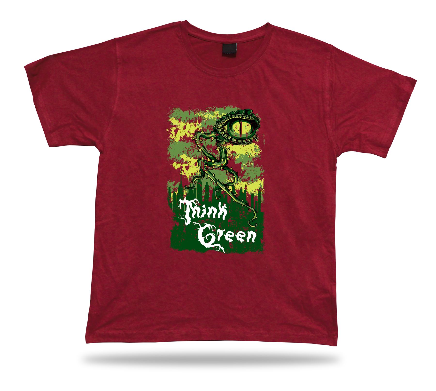 Think Green One Eye Thorn Monster Genial Diseño Camiseta Regalo de Cumpleaños Regalo - Imagen 7 de 8