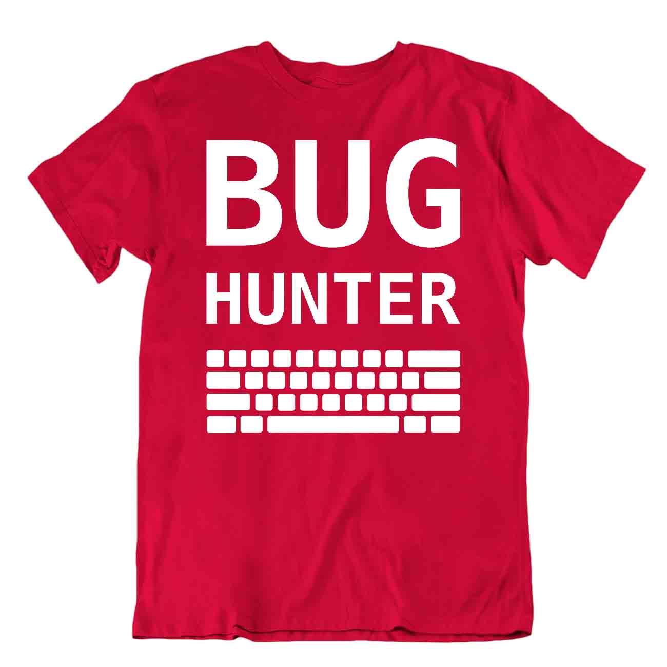 Camiseta Bug Hunter Programador Camiseta Código de Computadora Camisa Regalo - Imagen 7 de 8