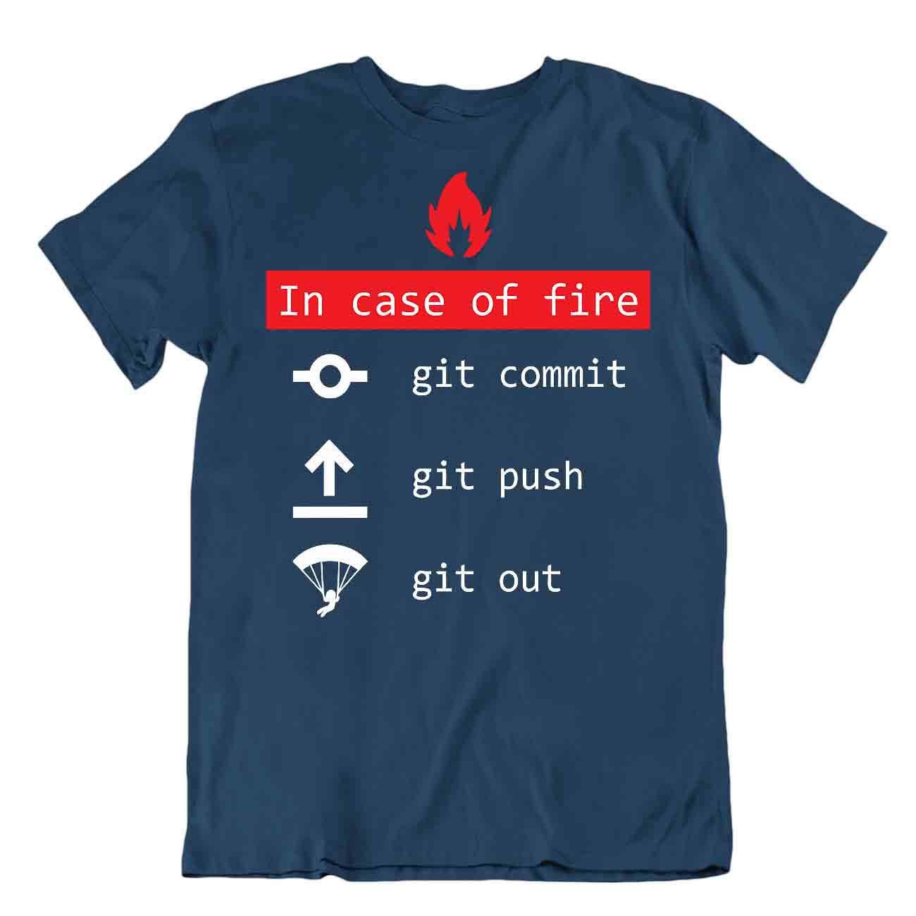 Tâches De Code De Feu T-Shirt Programmeur Tshirt Drôle Geek Chemises Tee - Picture 6 of 8