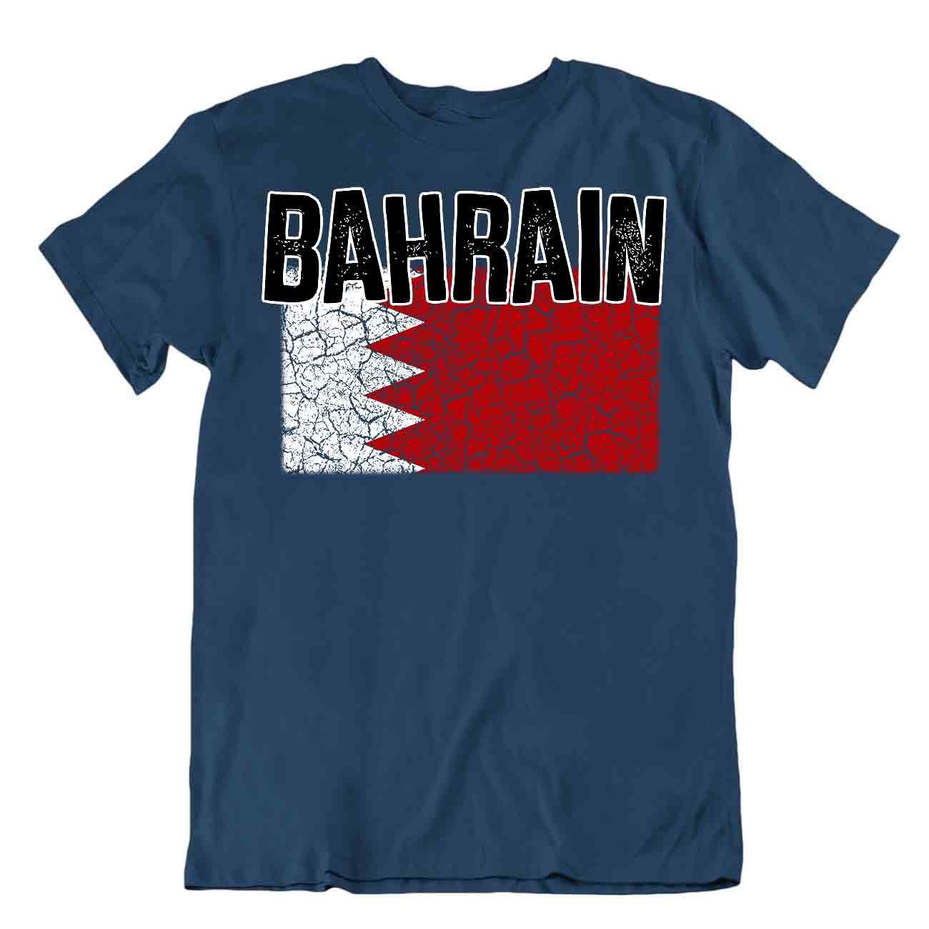 Flag T-Shirt Bahrain Fashion Country Souvenir Gift Tee Pride logo - Picture 6 of 8