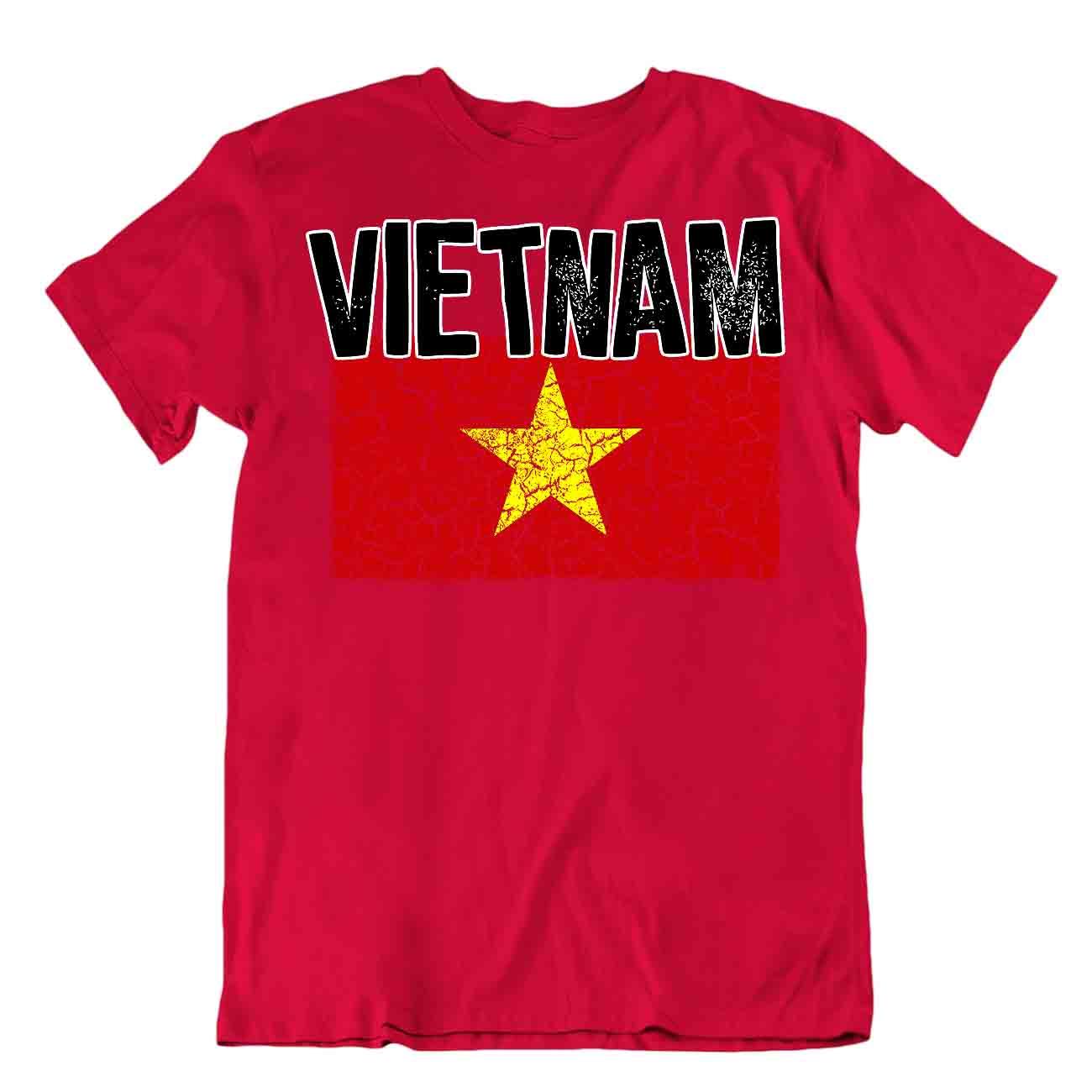 Camiseta con bandera de Vietnam moda país recuerdo regalo camiseta con logotipo del orgullo - Imagen 7 de 8