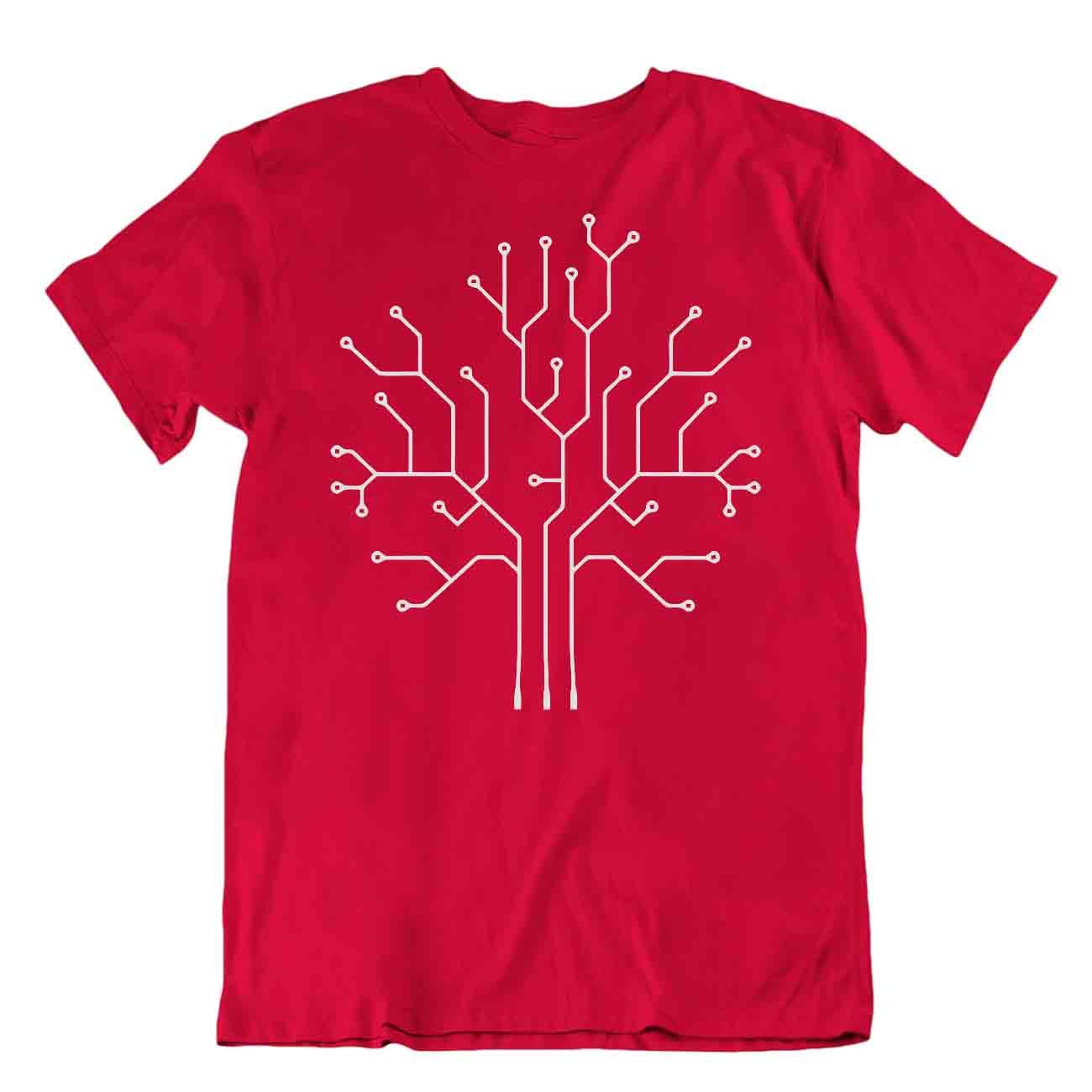 Binary Tree Design Tshirt Programmer T-Shirt Unique Birthday Tee Funny Shirt - Picture 7 of 8