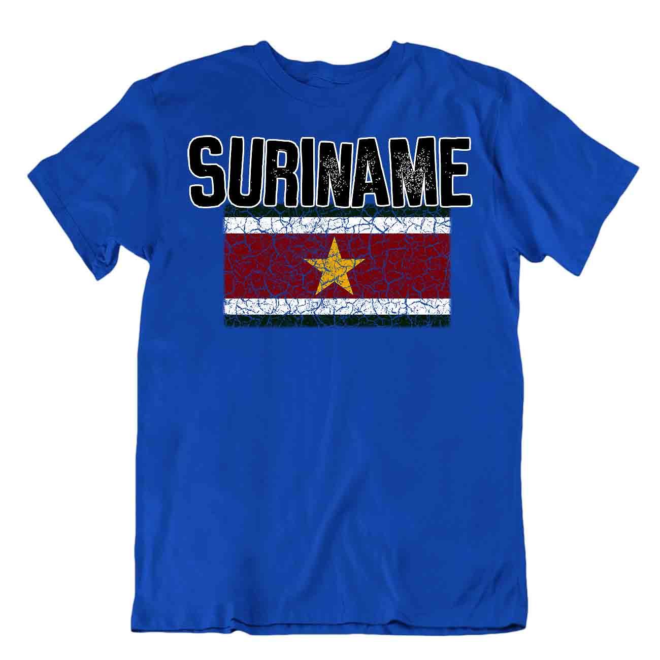 Camiseta Bandera Surinam Moda Country Souvenir Regalo Camiseta Logotipo del Orgullo - Imagen 3 de 8
