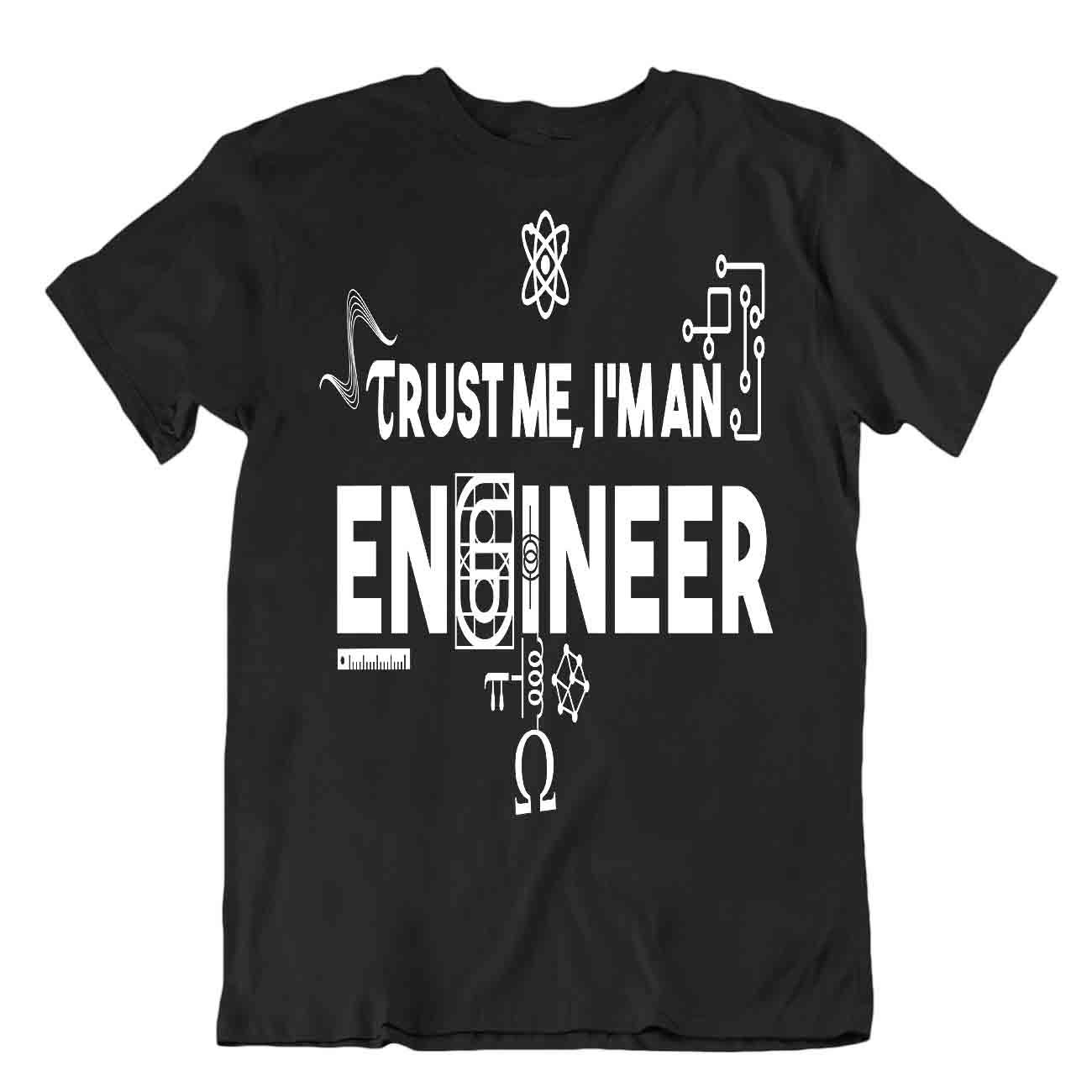 Vertrauen Sie Mir, Ich Bin Ein Fantastischer Ingenieur T-Shirt Reto Trikot - Picture 2 of 8