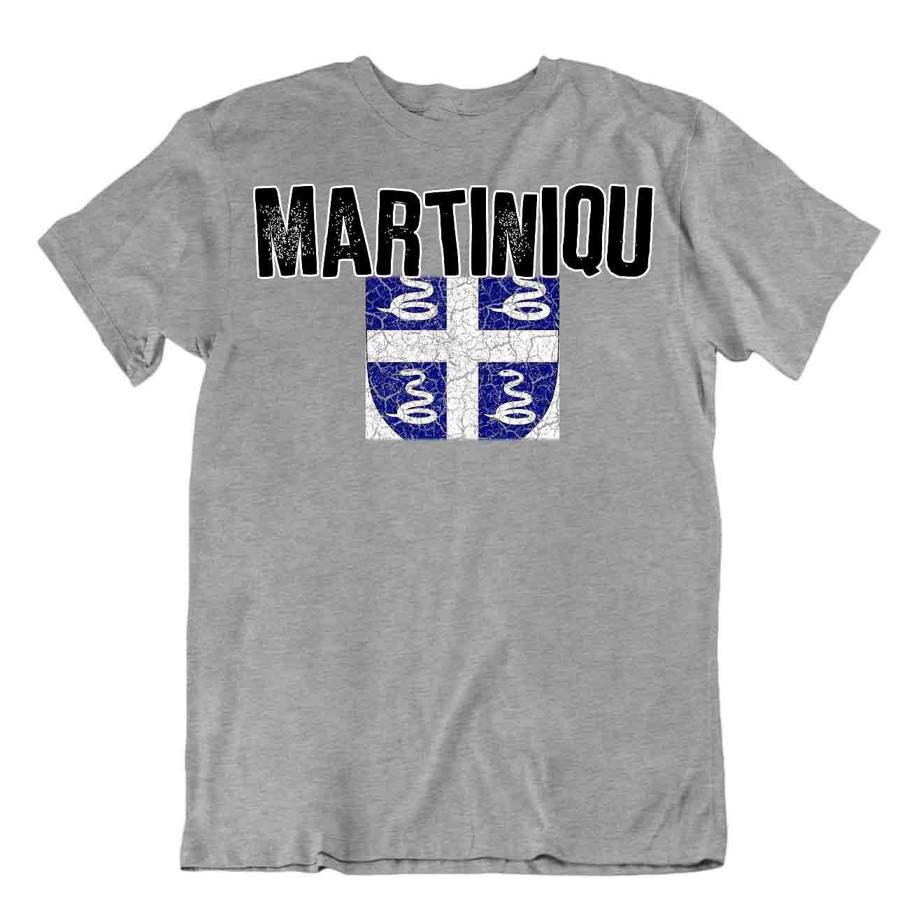 Flag T-Shirt Martinique Fashion Country Souvenir Gift Tee Pride logo - Picture 5 of 8