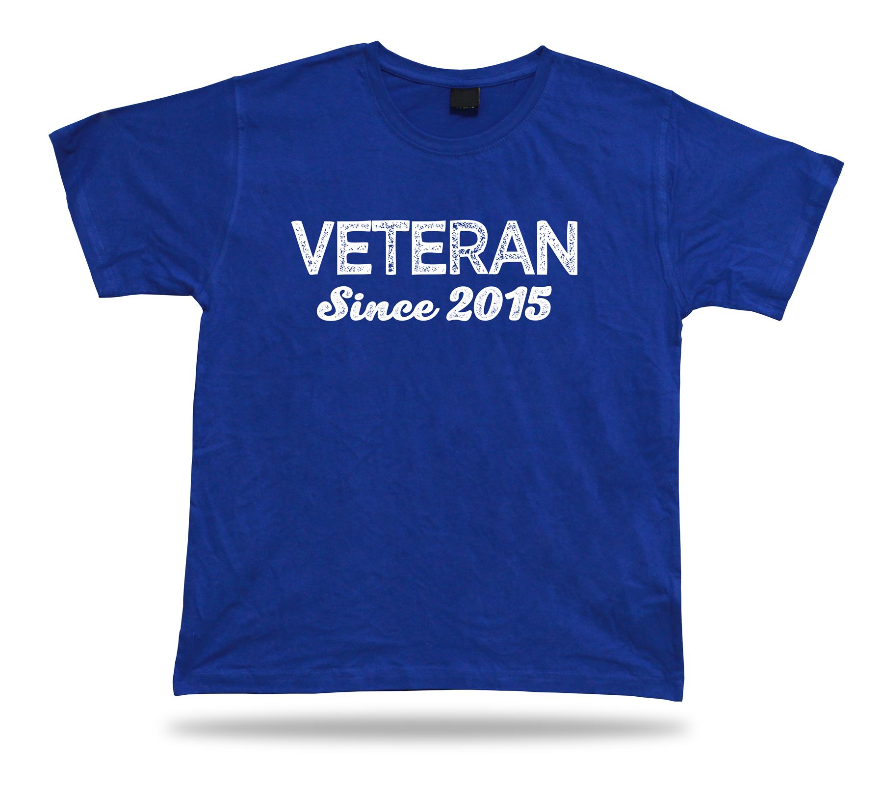 Veteran SINCE 2015 Awesome No1 best T shirt super Gift Idea birhday present Tee - Picture 3 of 8