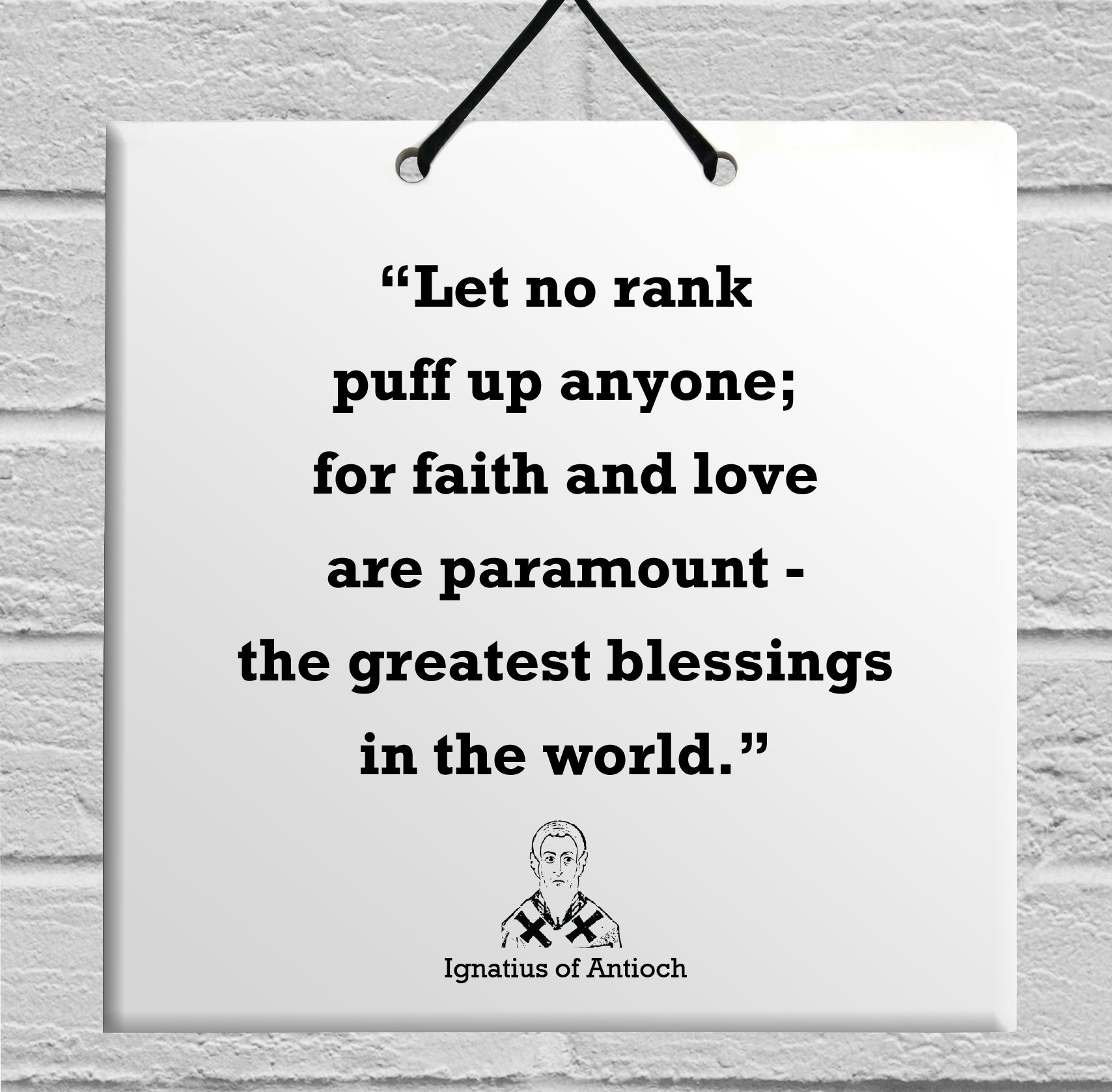 Ignatius of Antioch Unique Home Quote BAR DECOR Amazing Online Deal for You - Picture 13 of 31