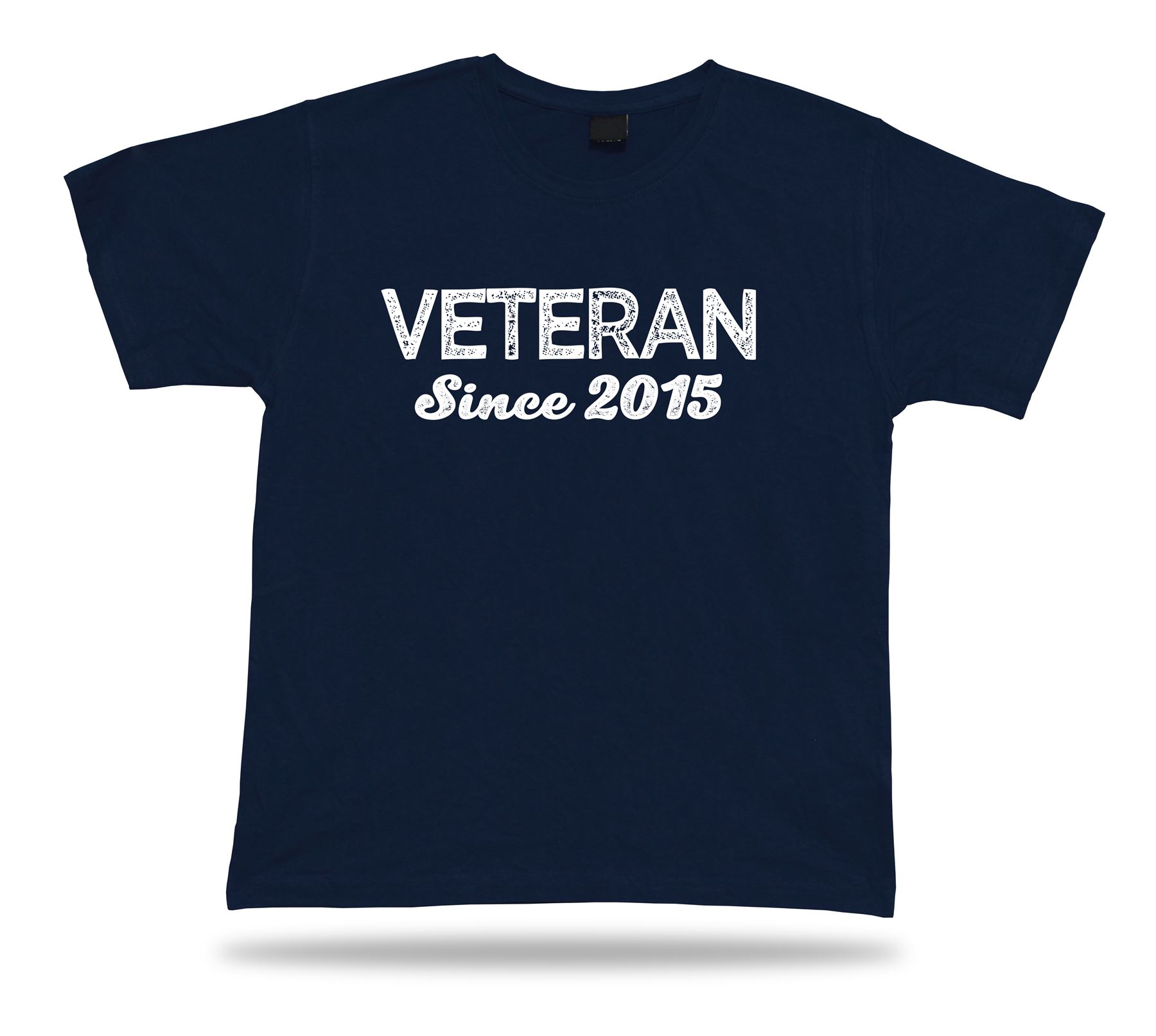 Veteran SINCE 2015 Awesome No1 best T shirt super Gift Idea birhday present Tee - Picture 6 of 8