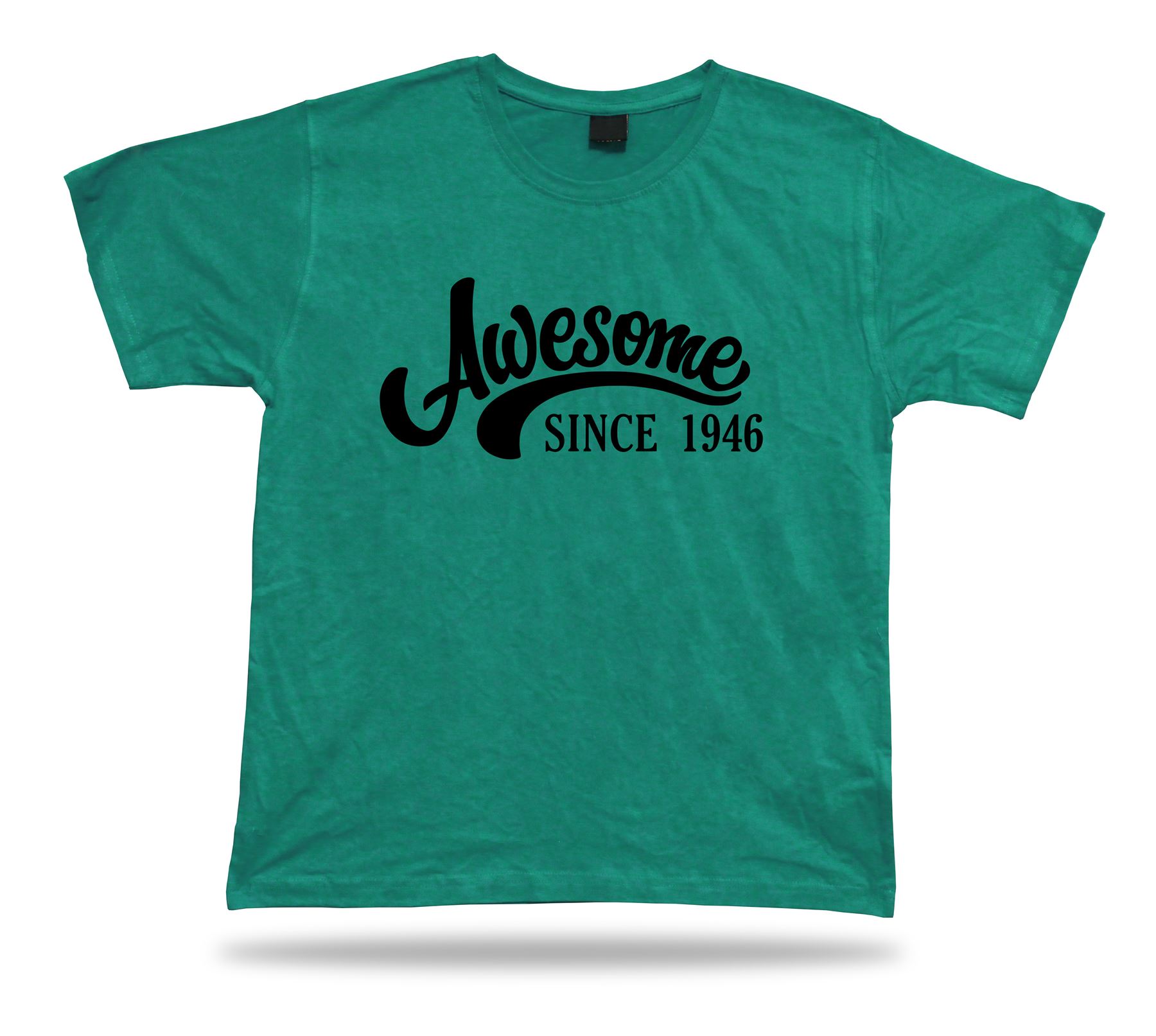 Bedrucktes T-Shirt Shirt genial since 1946 Happy Birthday Geschenkidee Original - Bild 4 von 8