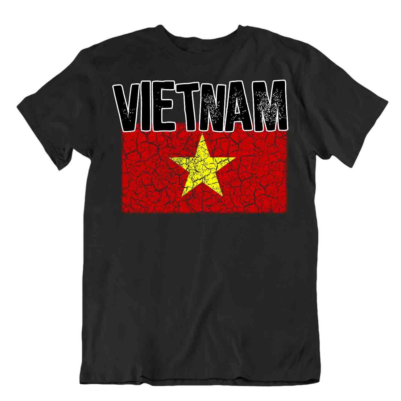Camiseta con bandera de Vietnam moda país recuerdo regalo camiseta con logotipo del orgullo - Imagen 2 de 8