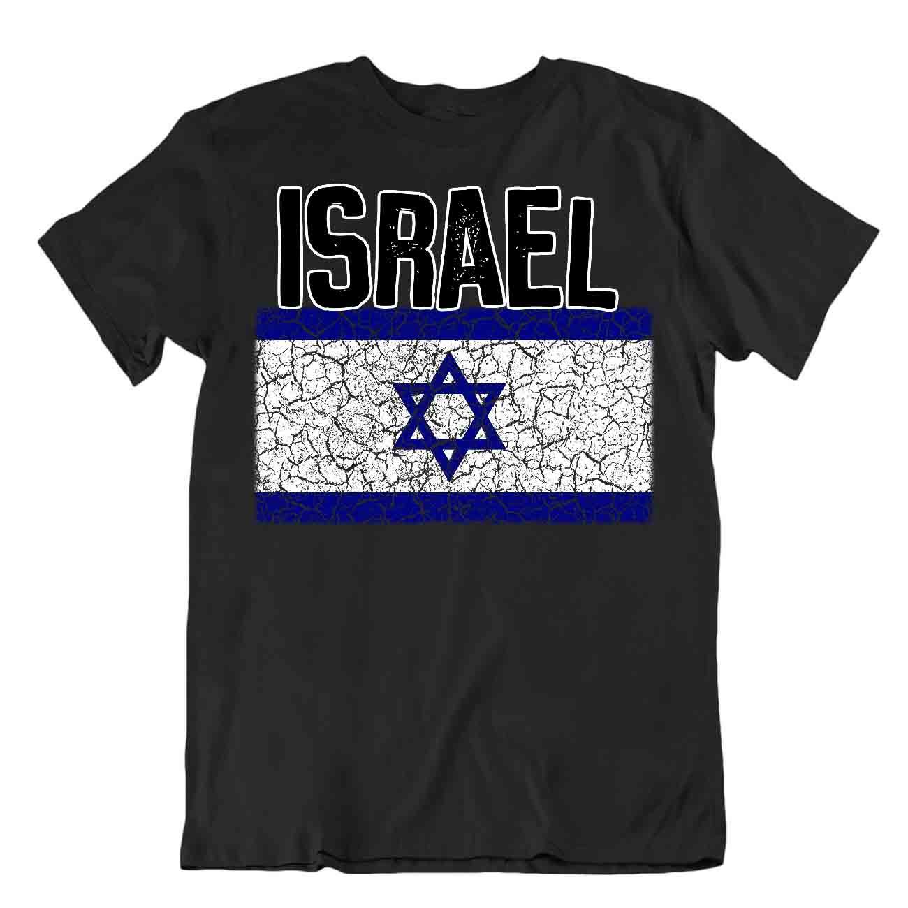 Camiseta Bandera Israel Moda País Recuerdo Regalo Camiseta Logotipo del Orgullo - Imagen 2 de 8