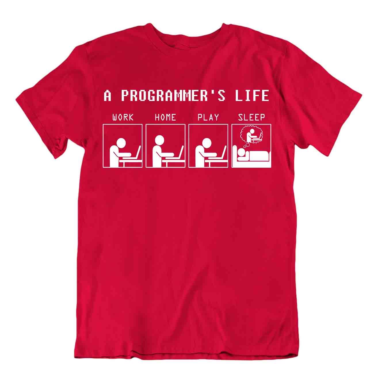 Urban Backwoods Programmer Joke Long Sleeve T-Shirt - Premium Cotton Tee With Funny Coding Graphic 11 thumbnail image