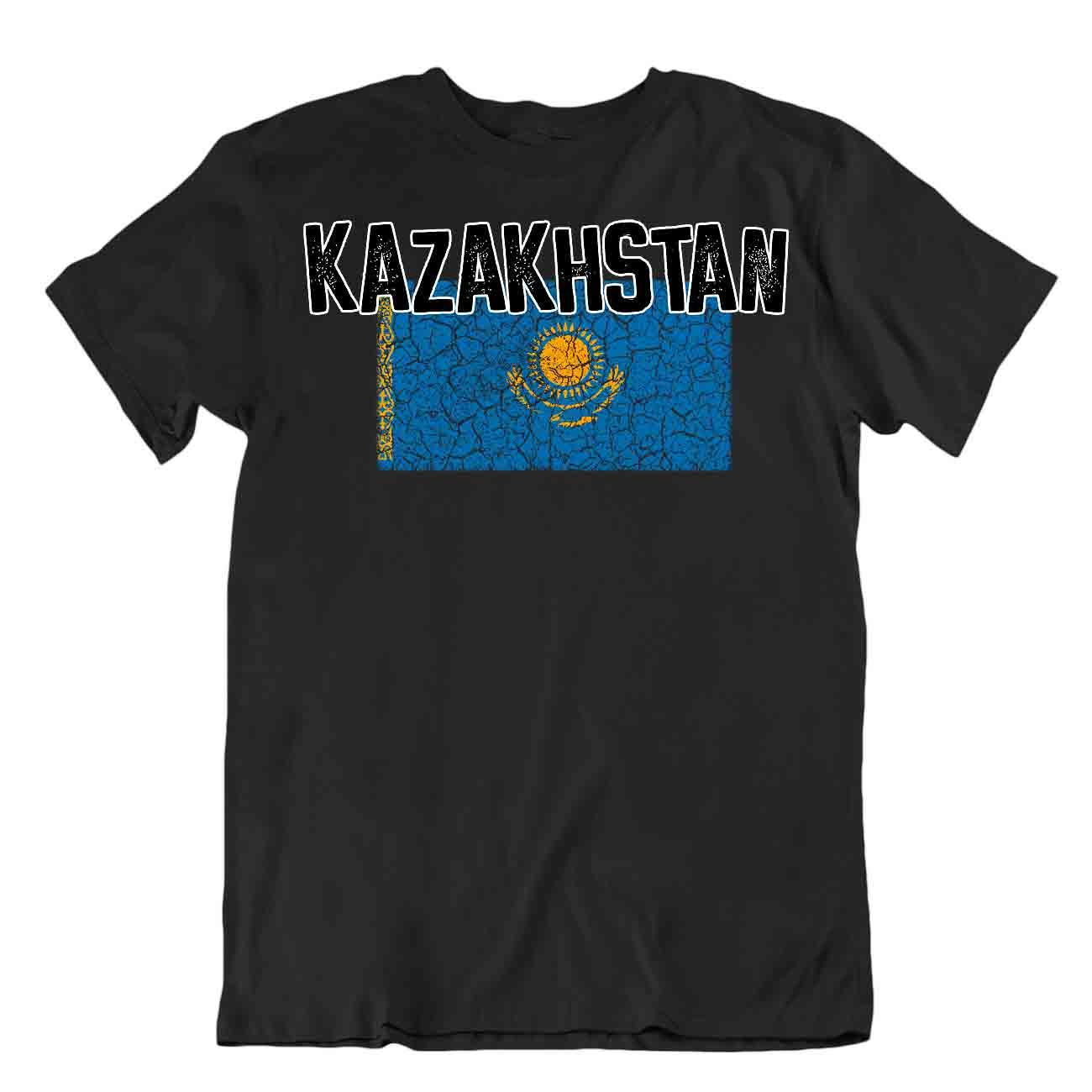 Camiseta Bandera Kazajstán Moda País Souvenir Regalo Camiseta Logotipo del Orgullo - Imagen 2 de 8