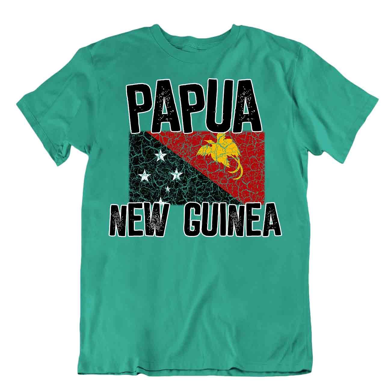 Camiseta Bandera Papúa Nueva Guinea Moda País Recuerdo Regalo Camiseta Orgullo Logotipo - Imagen 4 de 8