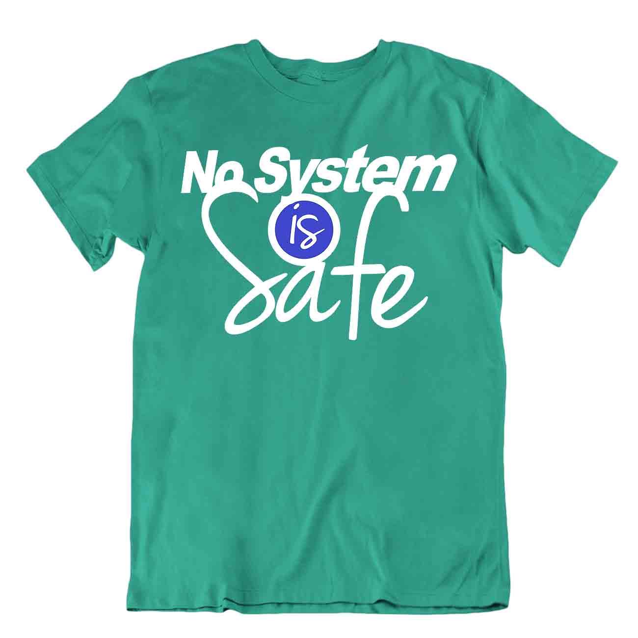 Mon Système Est Sûr Tshirt Humour Drôle Tee Programmeur Internet Chemise - Imagen 4 de 8
