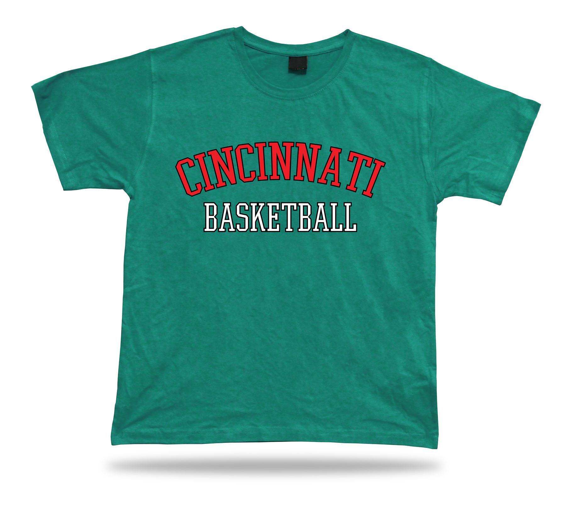 Cincinnati USA BASKETBALL tshirt tee warm up style court side design