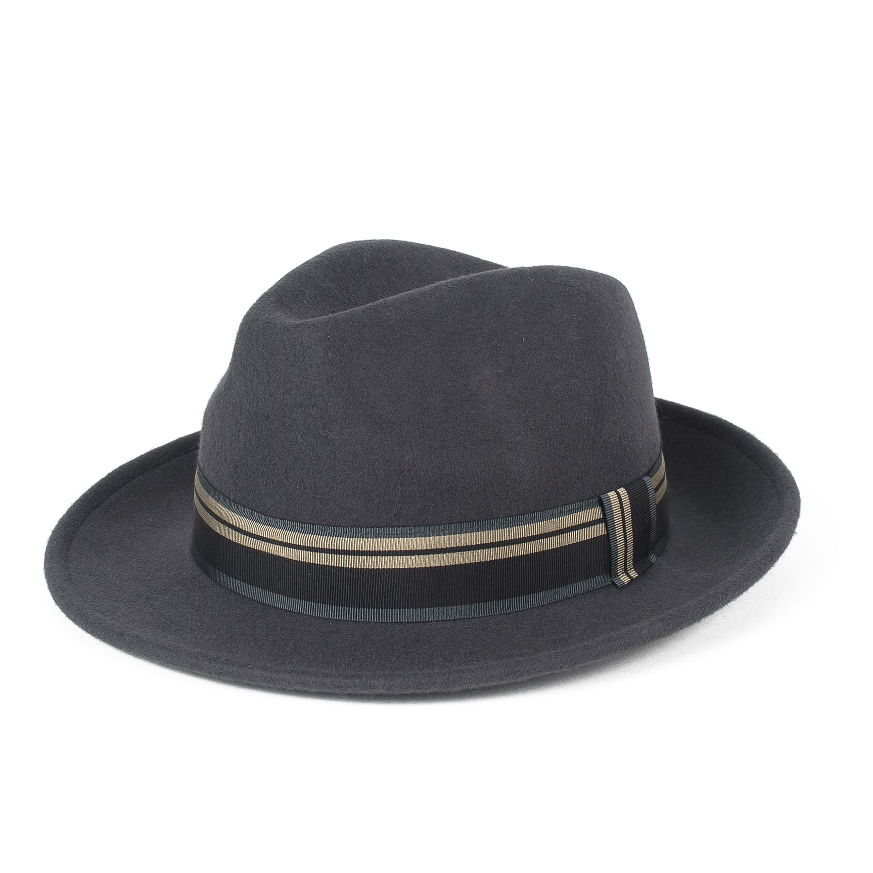 Stylish 100 Wool Fedora Hat Waterproof & Crushable, Handmade in Italy