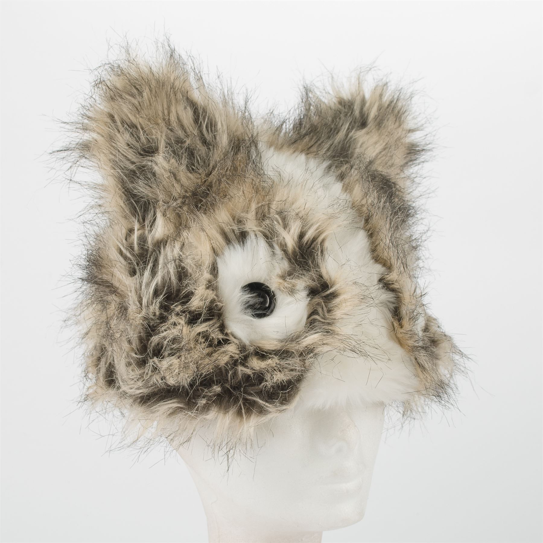 Faux Fur Unisex Ladies Animal Winter Hat Head band, Squirrel eBay
