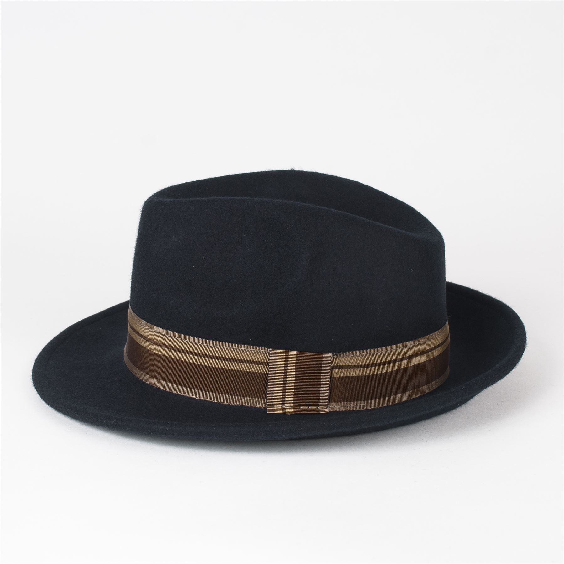 Sombrero Fedora De Lana 100%, Impermeable Y Deformable, Hecho A Mano En