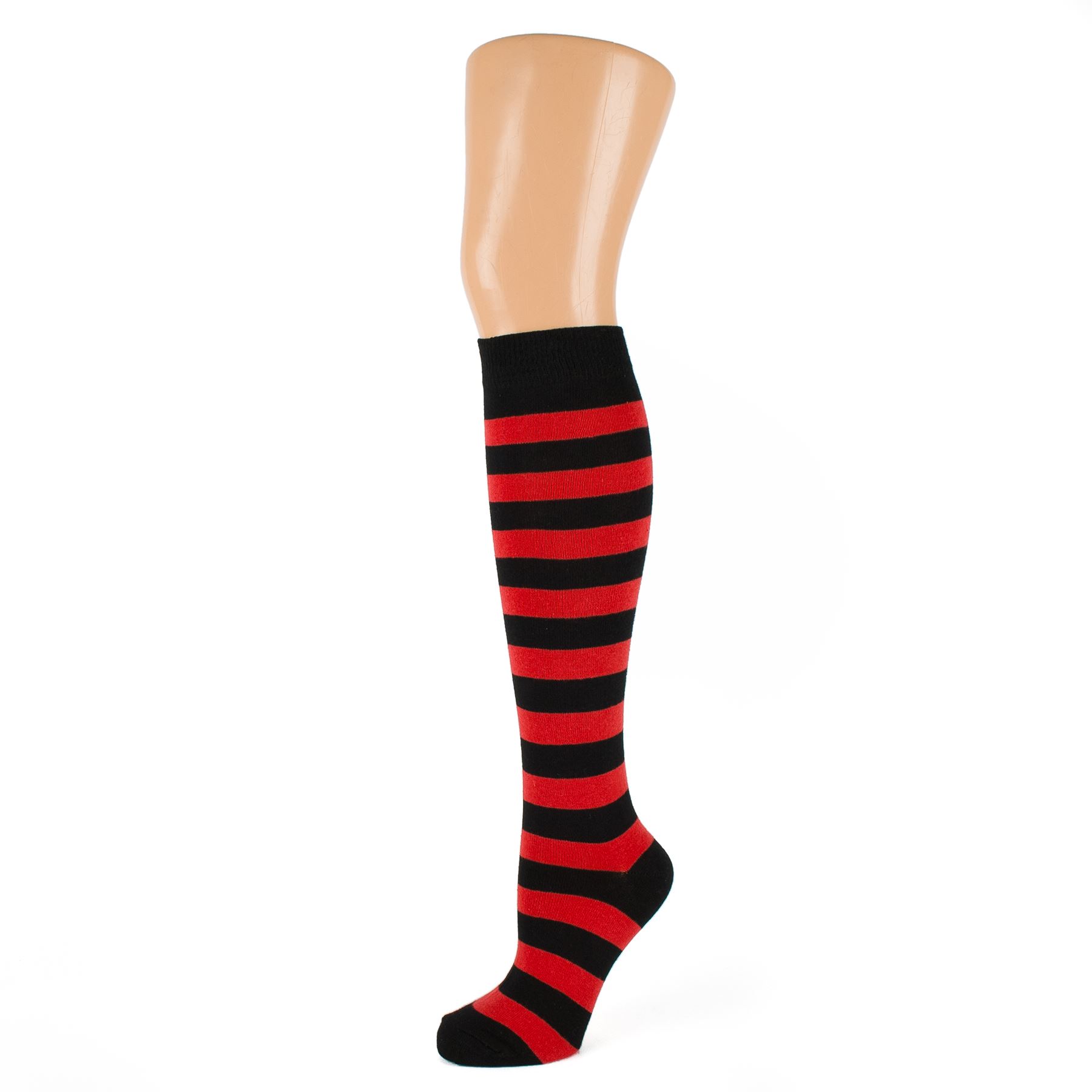Thick Striped Knee High Socks eBay