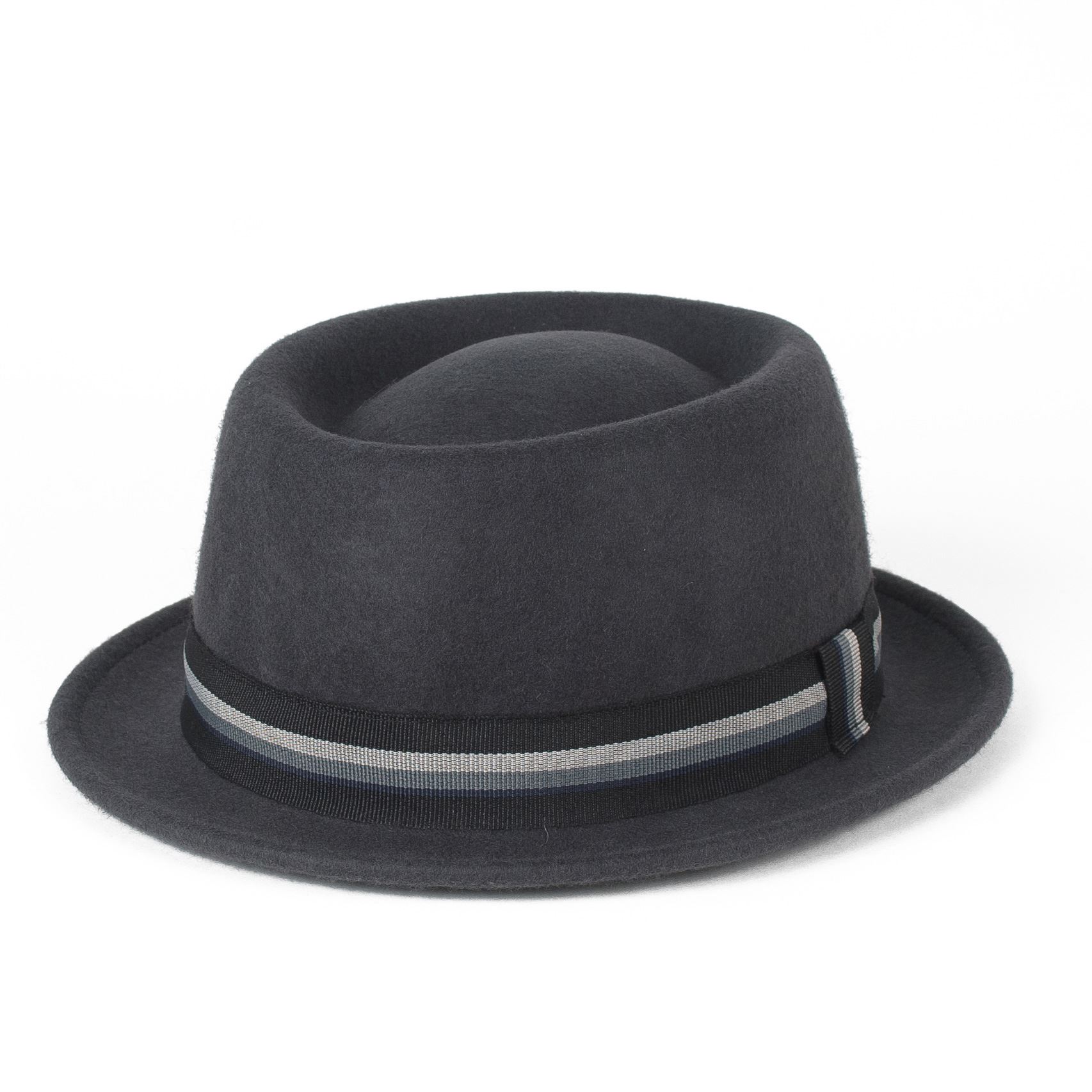 100% Wool Pork Pie Hat Waterproof 