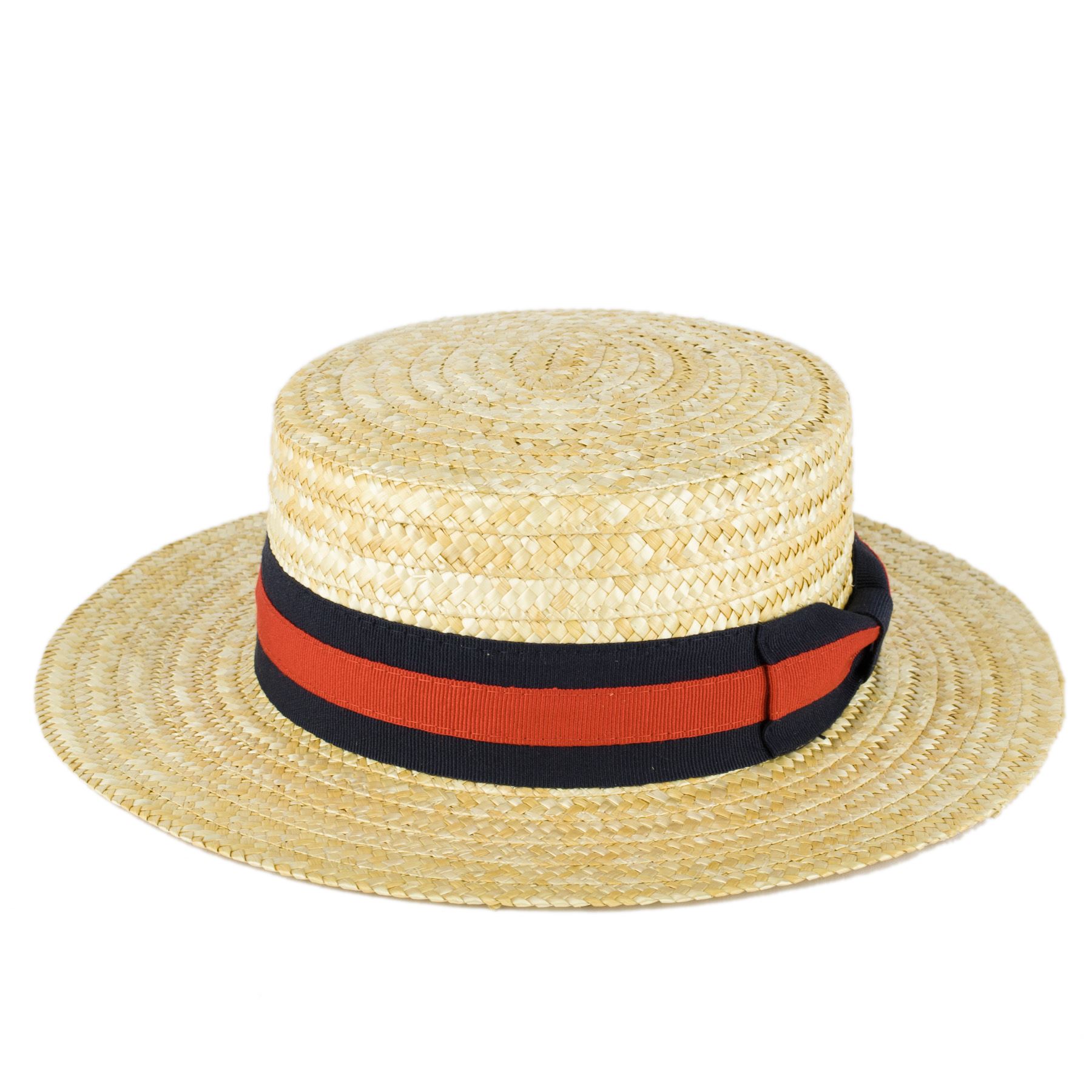 ZAKIRA Straw Boater Hat Handmade in Italy eBay