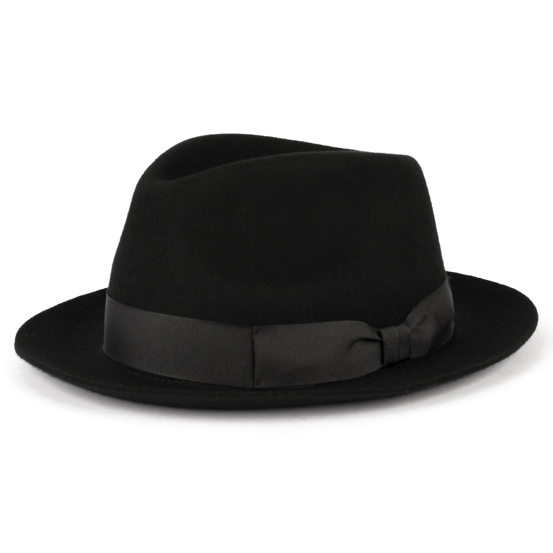 ZAKIRA Medium Brim Fedora Hat in Finest 