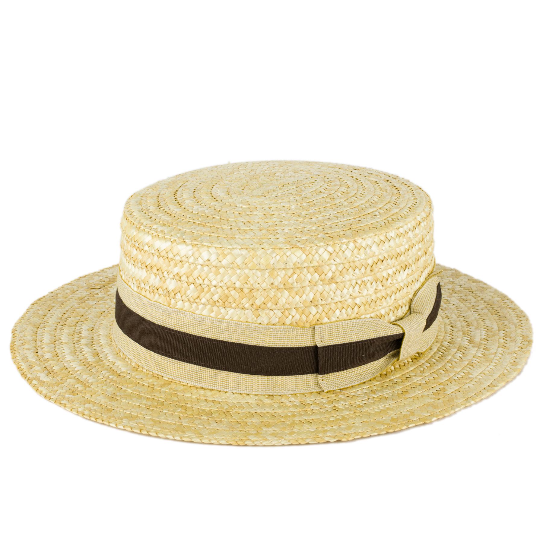 ZAKIRA Straw Boater Hat Handmade in Italy eBay
