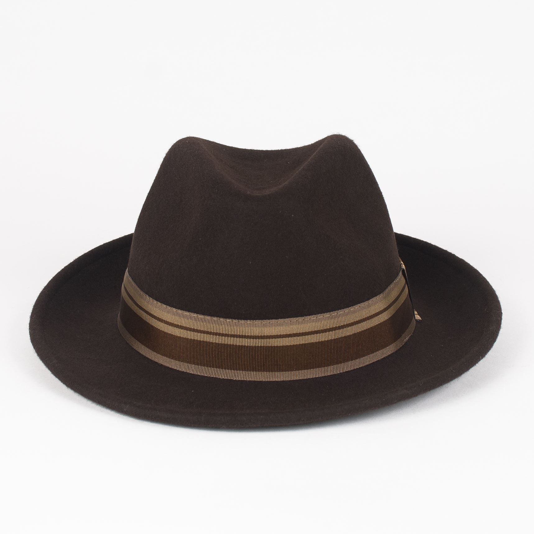Stylish 100% Wool Fedora Hat Waterproof 
