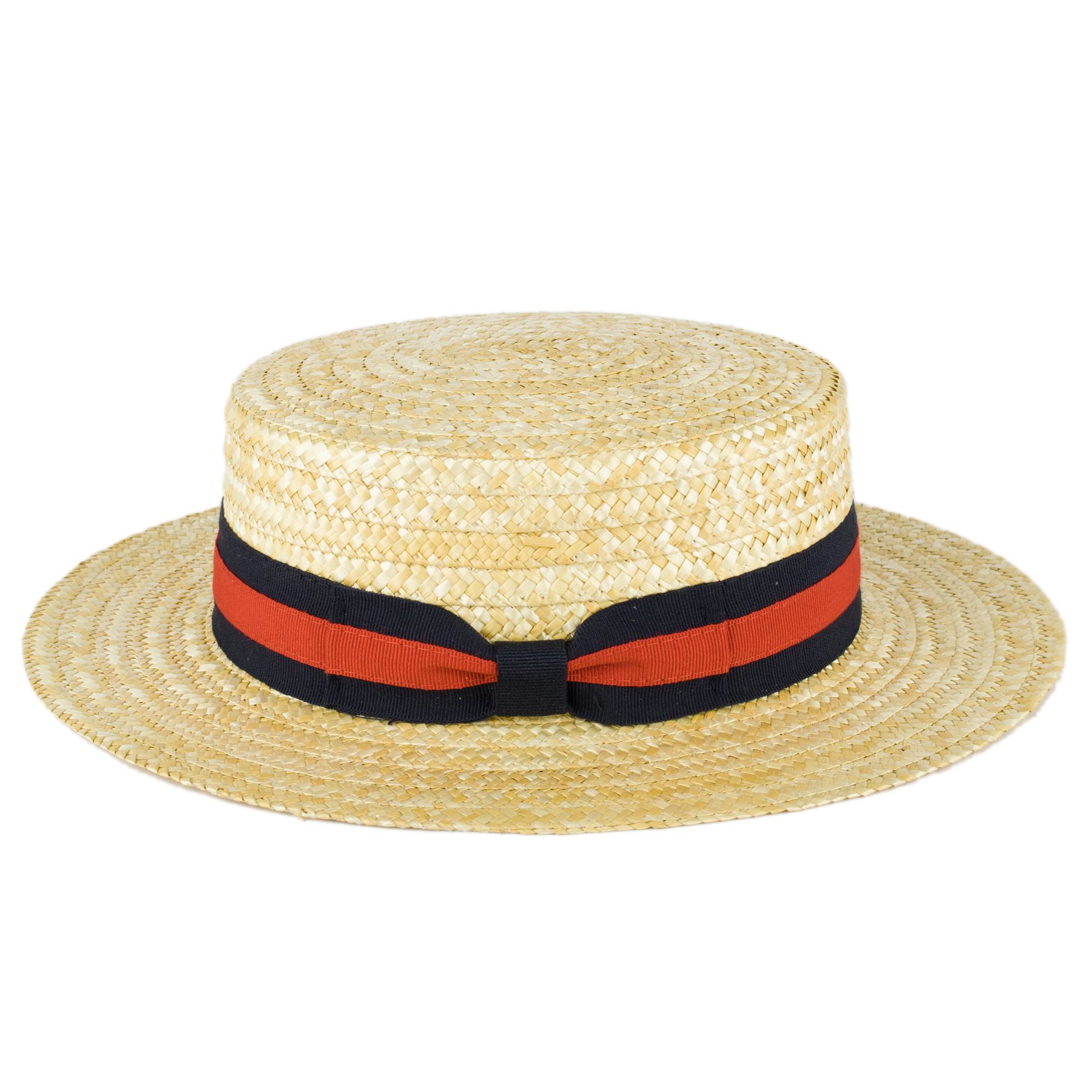 ZAKIRA Straw Boater Hat Handmade in Italy eBay