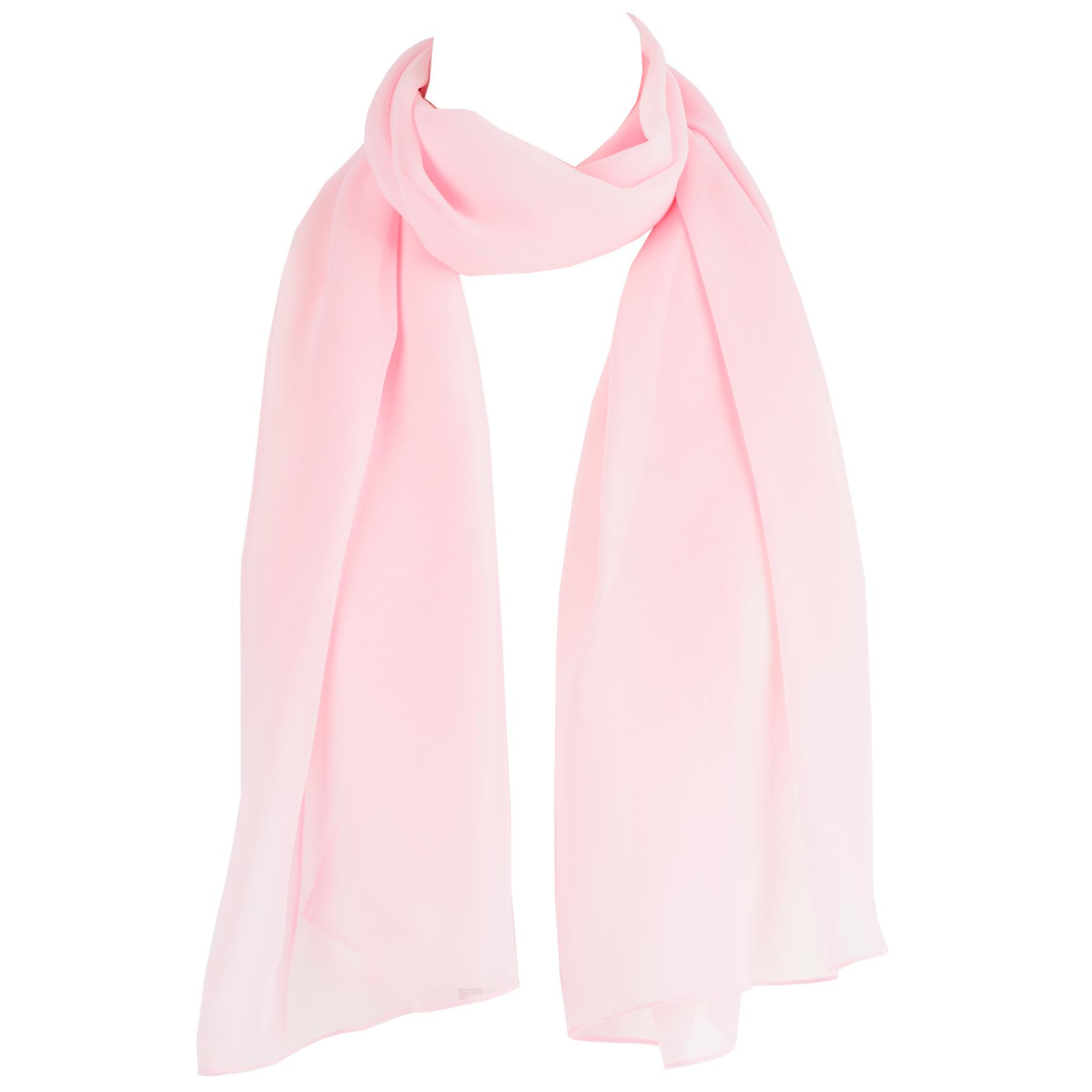 Classic Elegant Plain Chiffon Ladies Scarf eBay