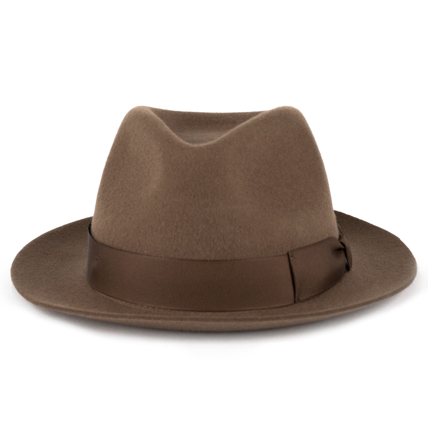 Handmade in Italy ZAKIRA Medium Brim Fedora Hat in Finest Crushable Wool Felt Handmade in Italy ZAKIRA Medium Brim Fedora Hat in Finest Crushable Wool Felt